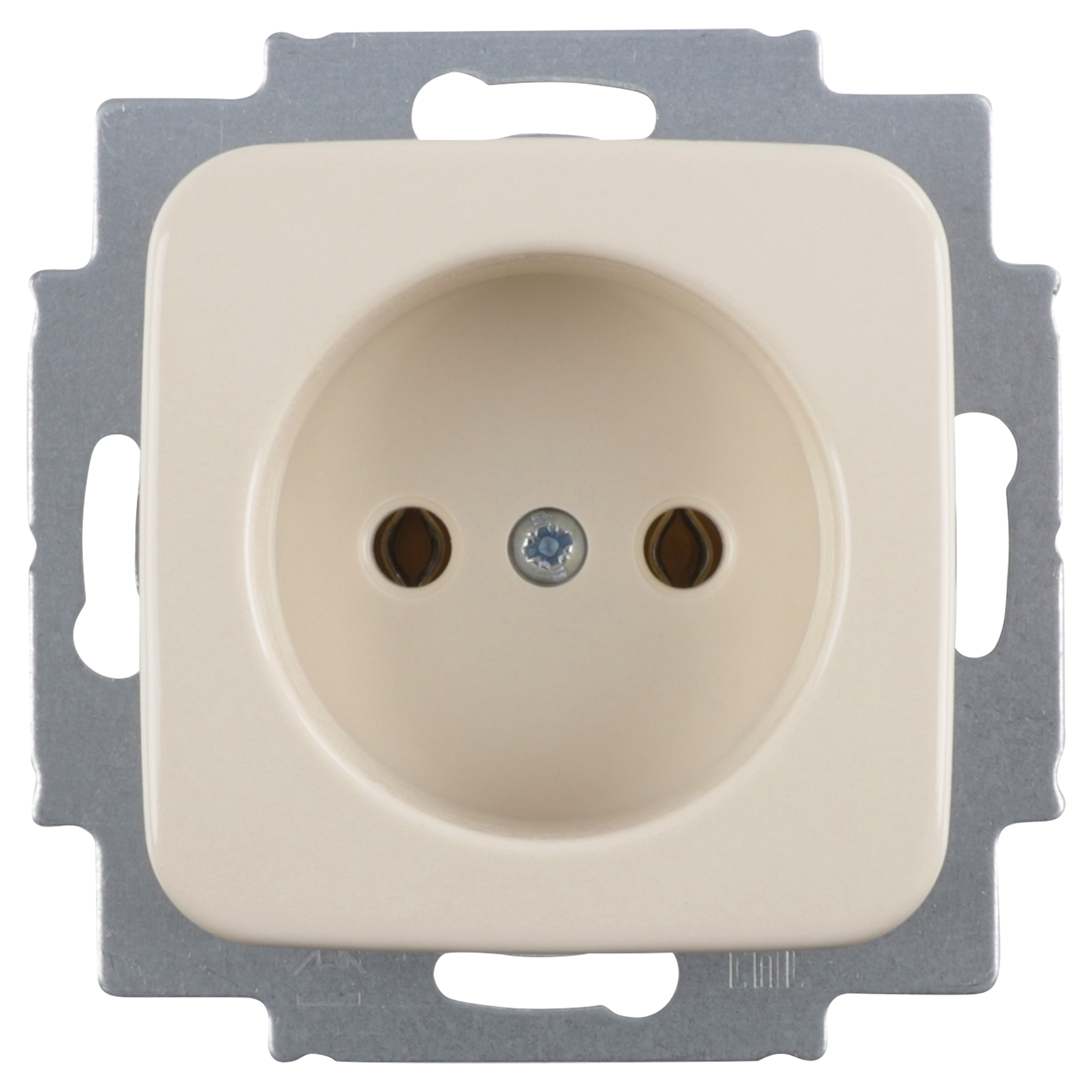 58.050.40 Busch-Jaeger SI contactdoos inbouw - 1-voudig crème 