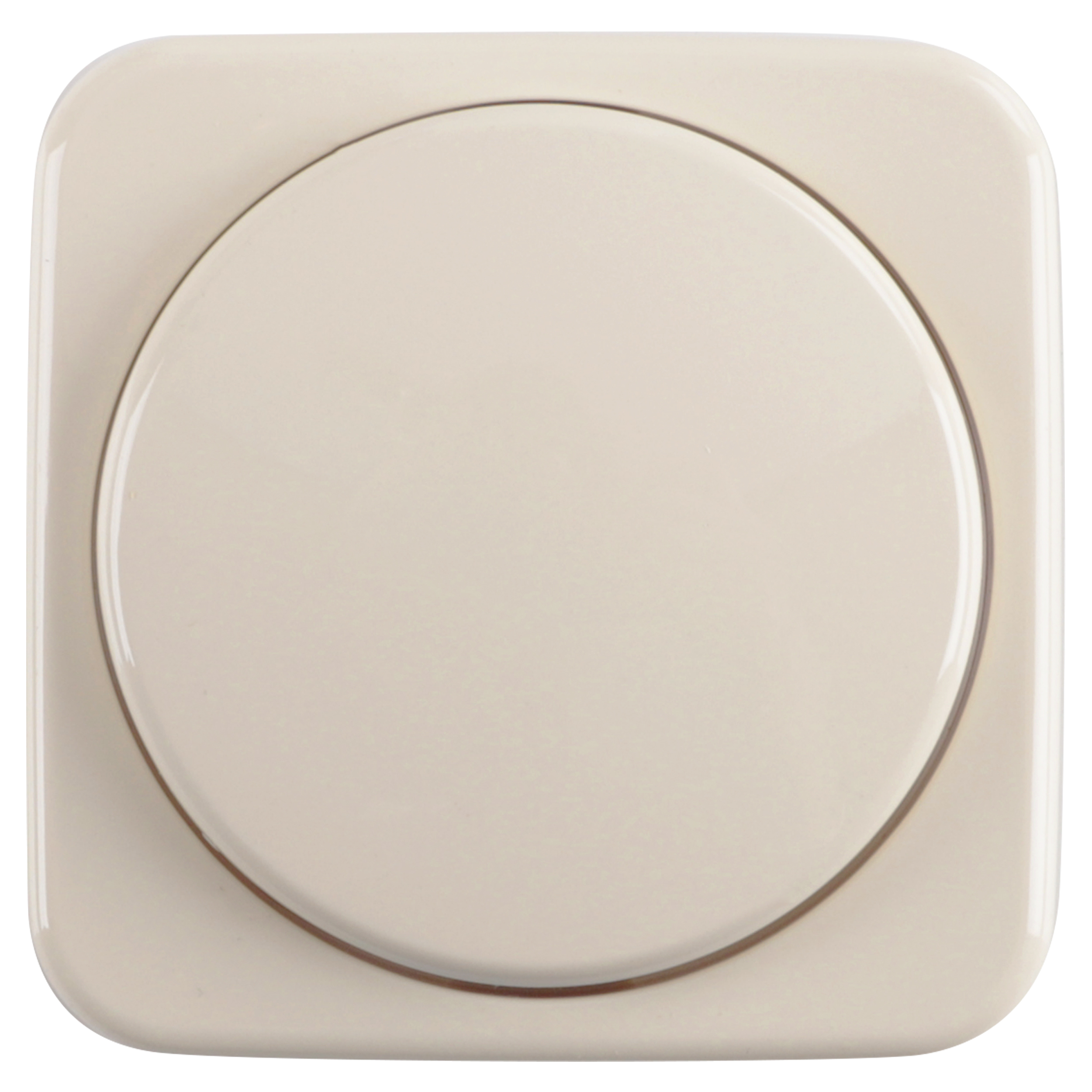 58.050.85 Busch-Jaeger SI centraalplaat inbouw - voor dimmer - met knop crème 