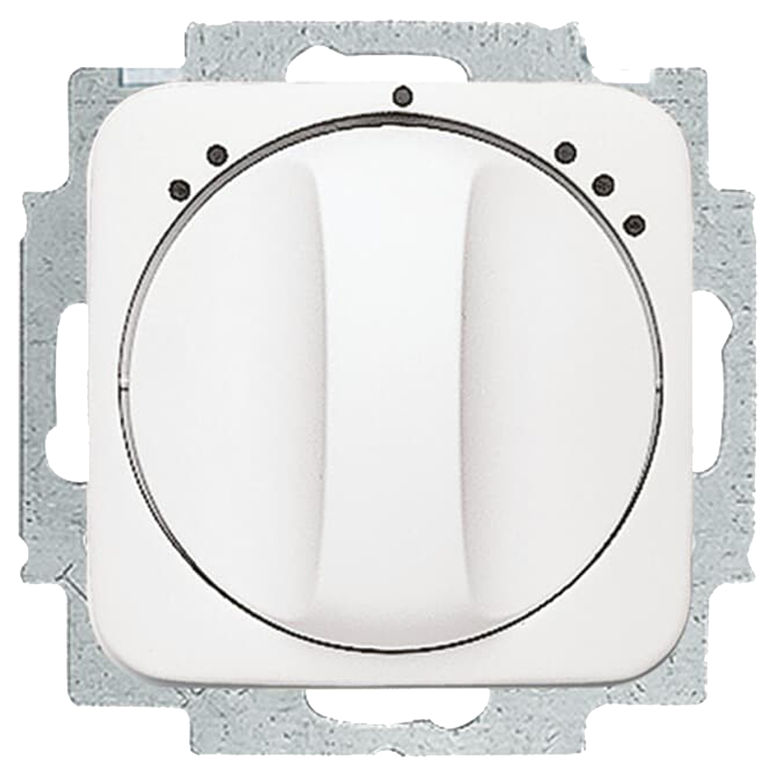 58.051.10 Busch-Jaeger  schakelaar  inbouw - ventilatorschakelaar - 3-standen polarwit 