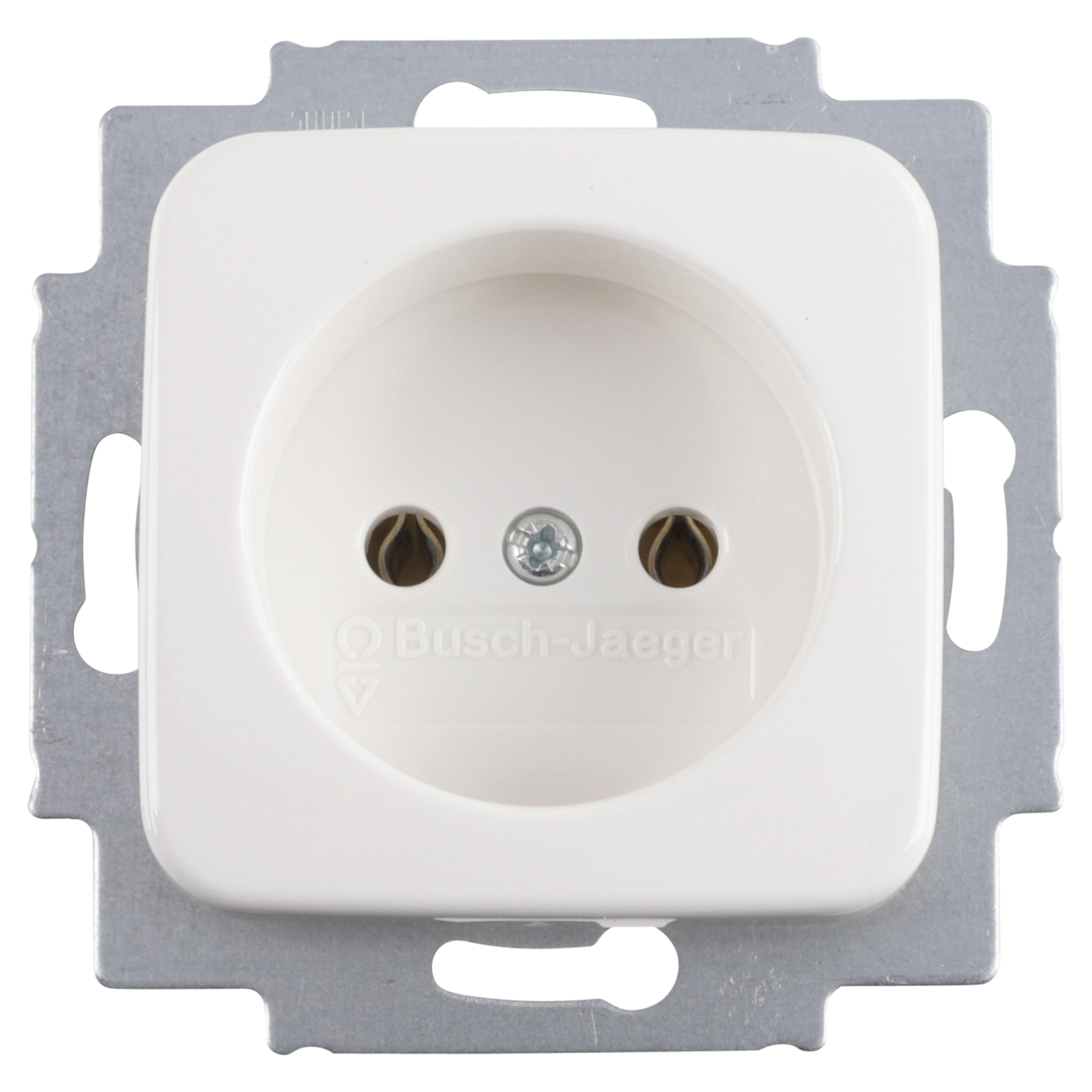 58.051.40 Busch-Jaeger Reflex contactdoos inbouw - 1-voudig polarwit 