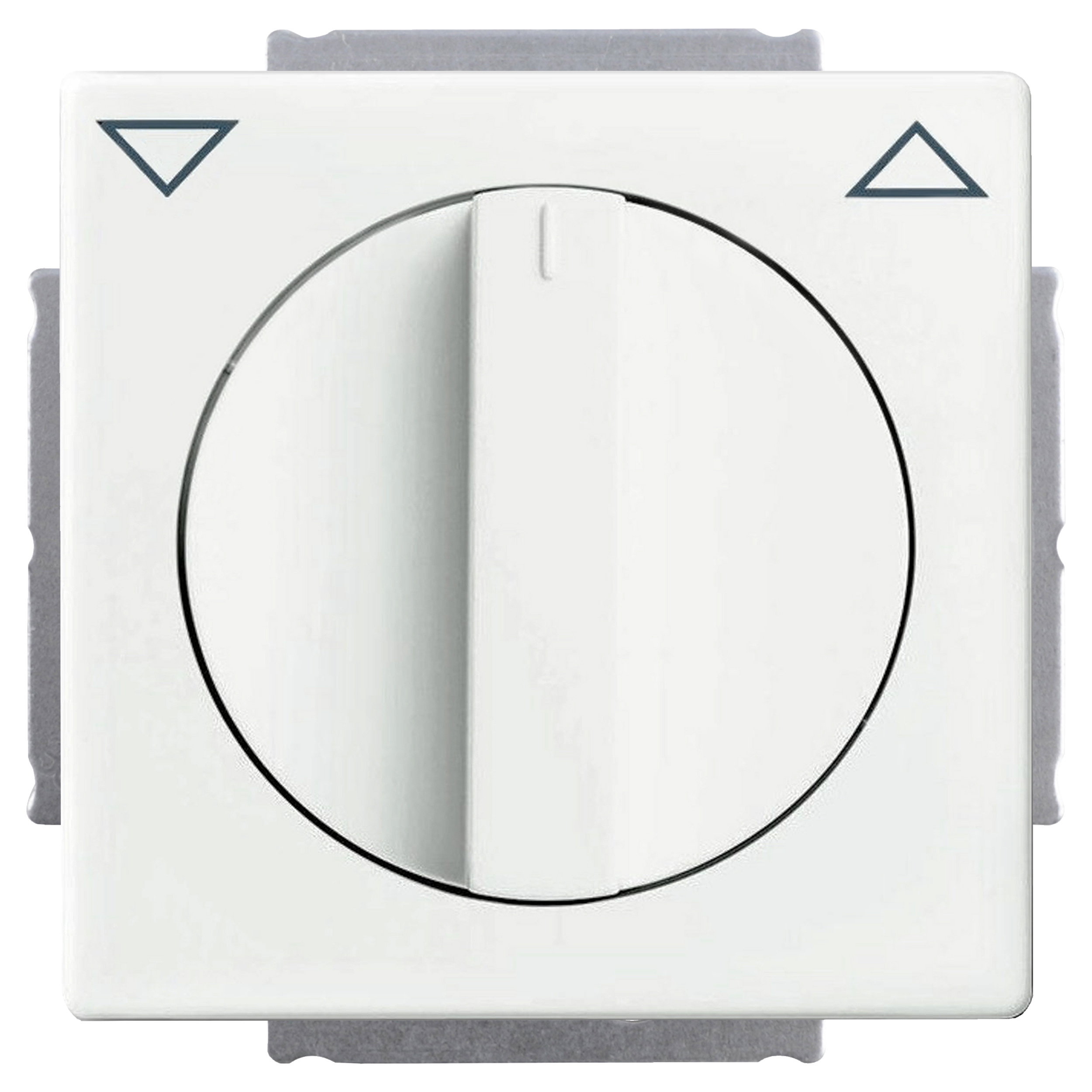 58.060.11 Busch-Jaeger Future Linear schakelaar inbouw - jaloezie mat wit 