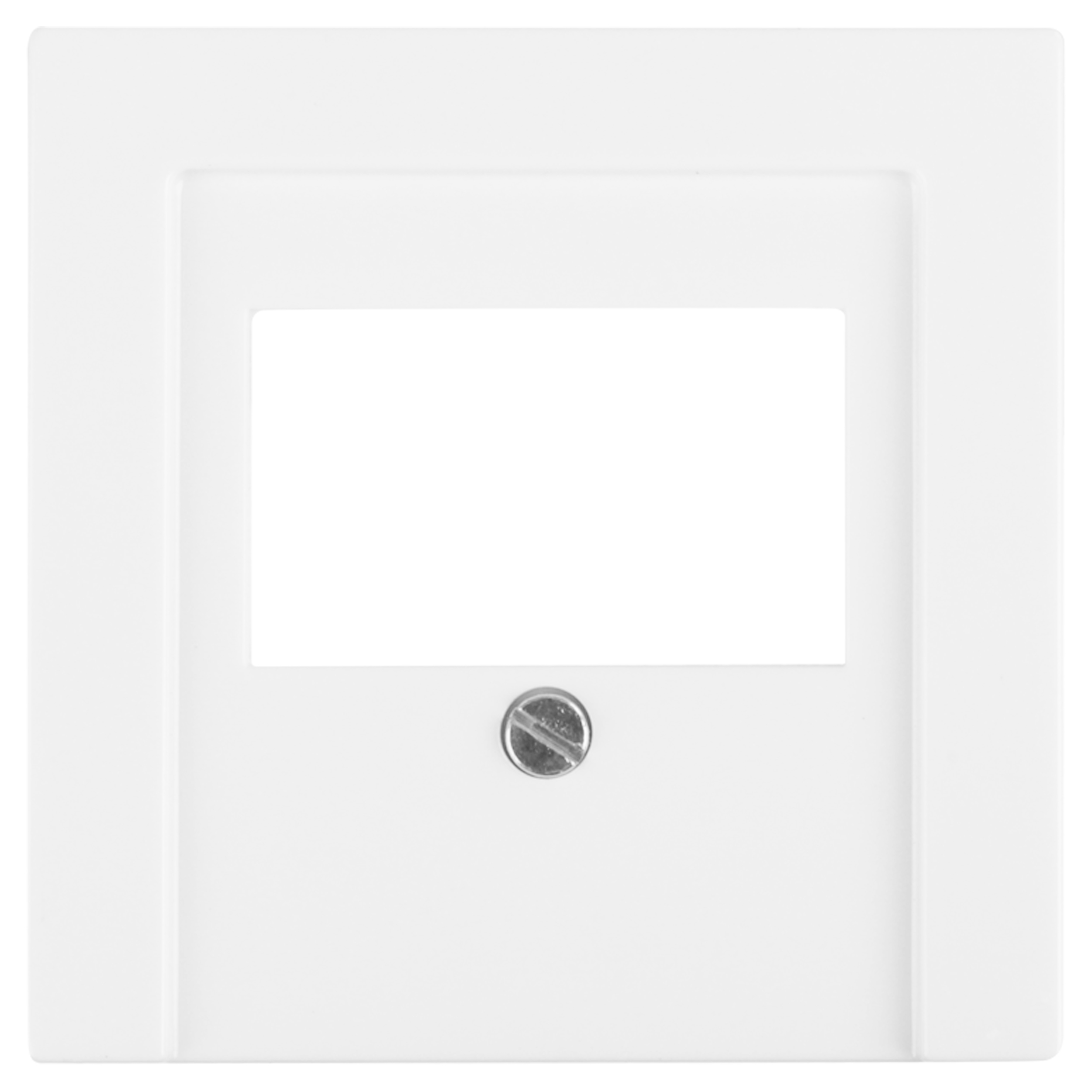 58.081.66 Jung AS500 centraalplaat TAE/USB polarwit 