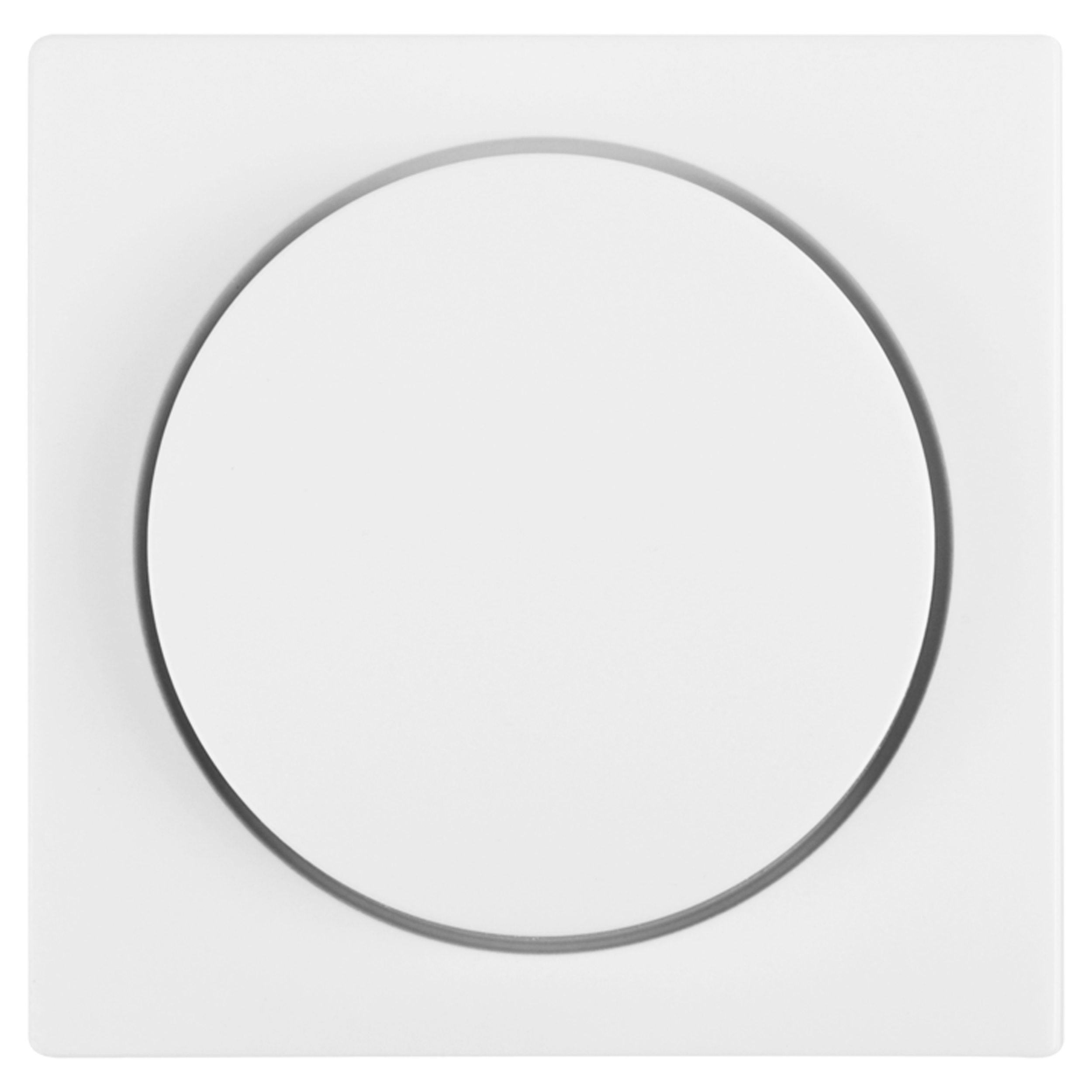 58.081.85 Jung AS500 centraalplaat dimmer - inbouw polarwit 
