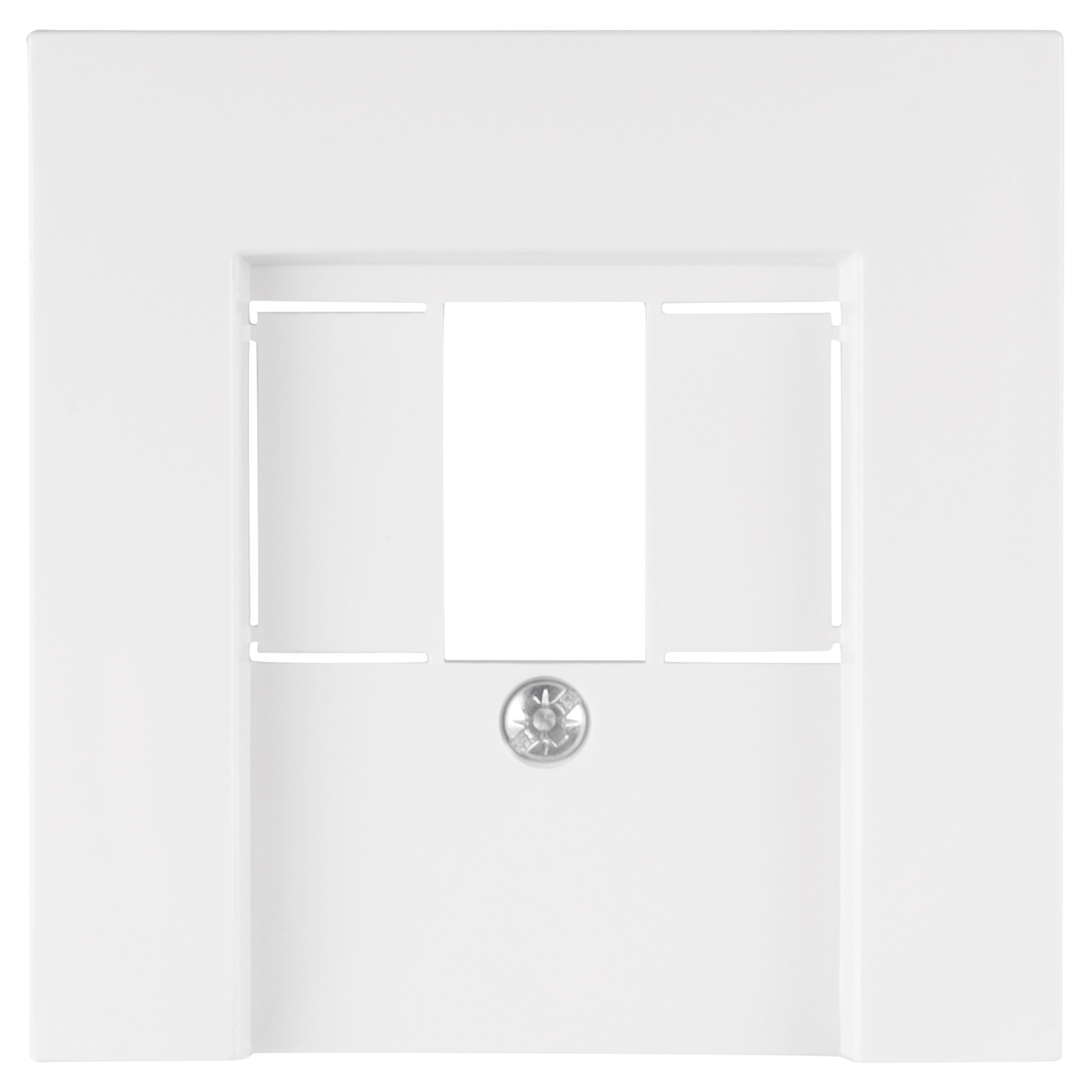 58.091.66 Gira System 55 afdekplaat TAE/USB polarwit 