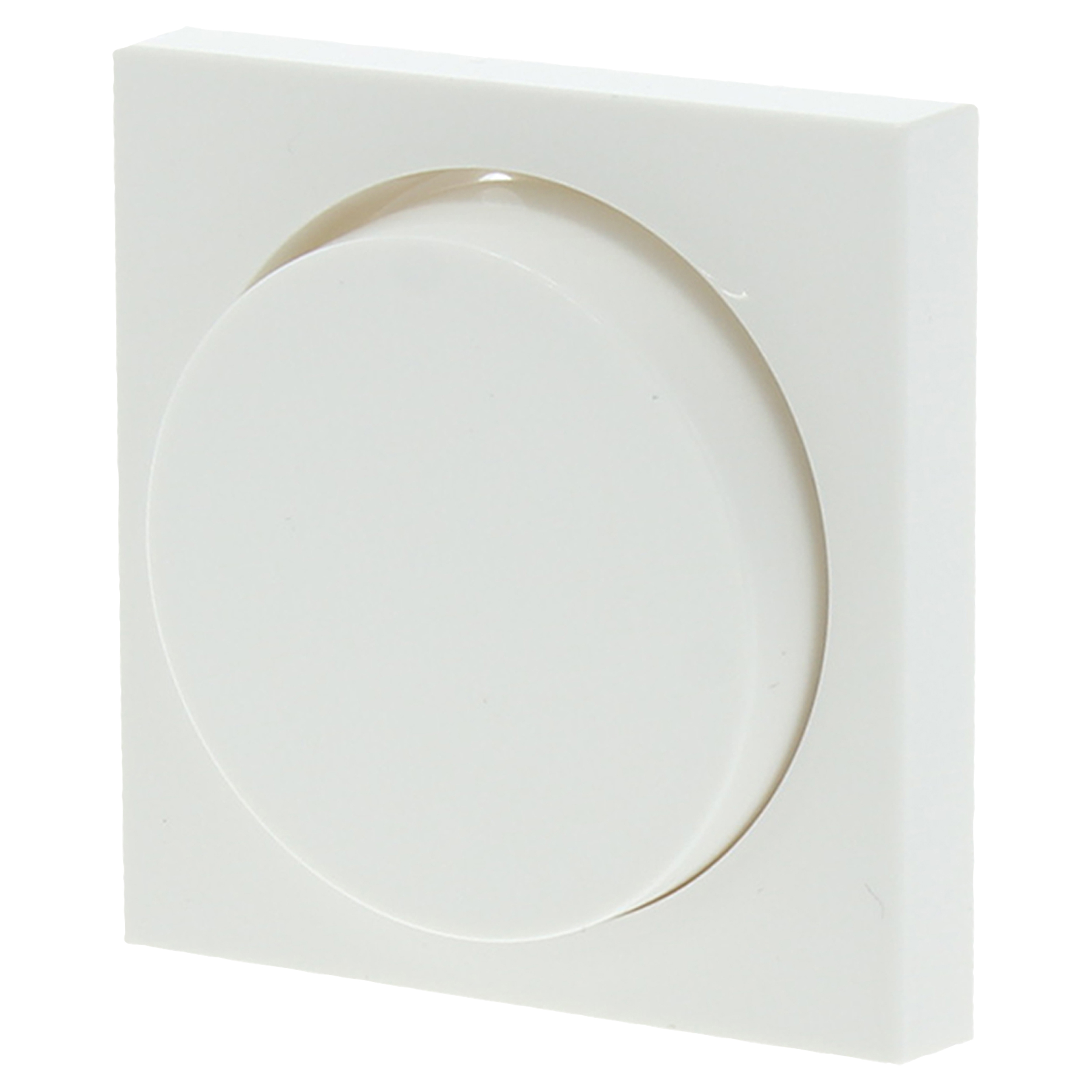 58.091.85 Gira System 55 centraalplaat met knop dimmer polarwit 
