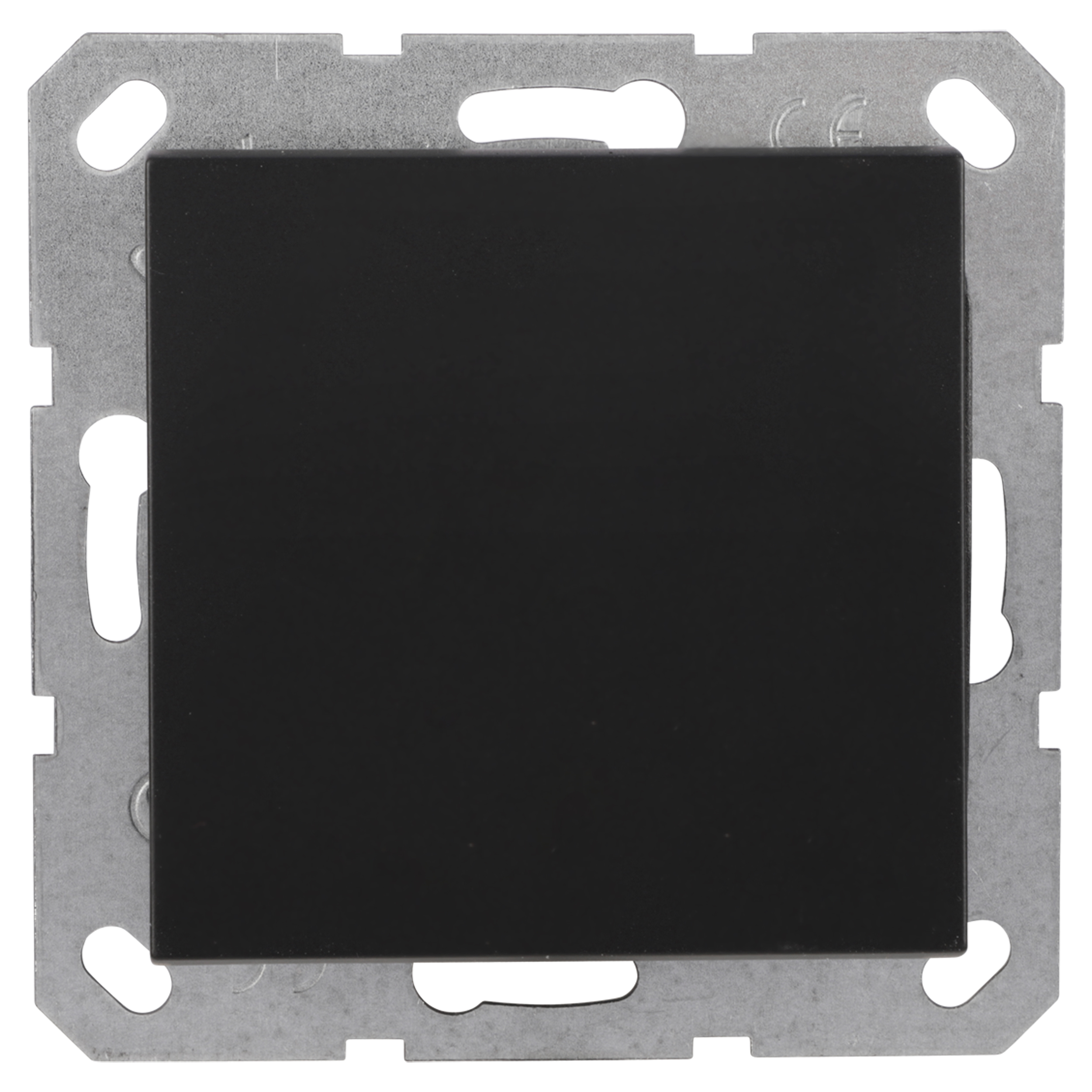 58.099.01 Q-Link S-Line schakelaar inbouw - wissel mat zwart 