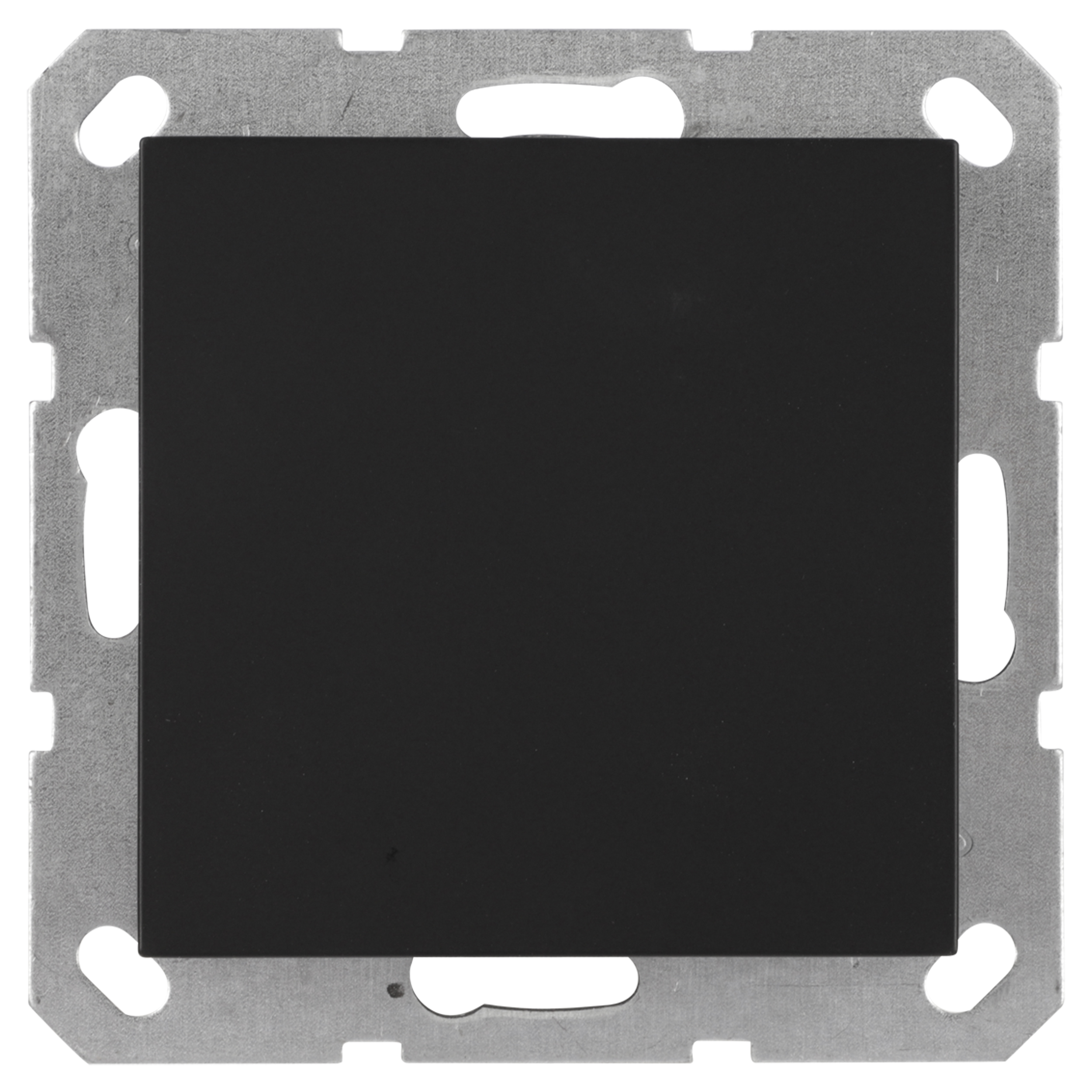 58.099.20 Q-Link S-Line blindplaat inbouw mat zwart 