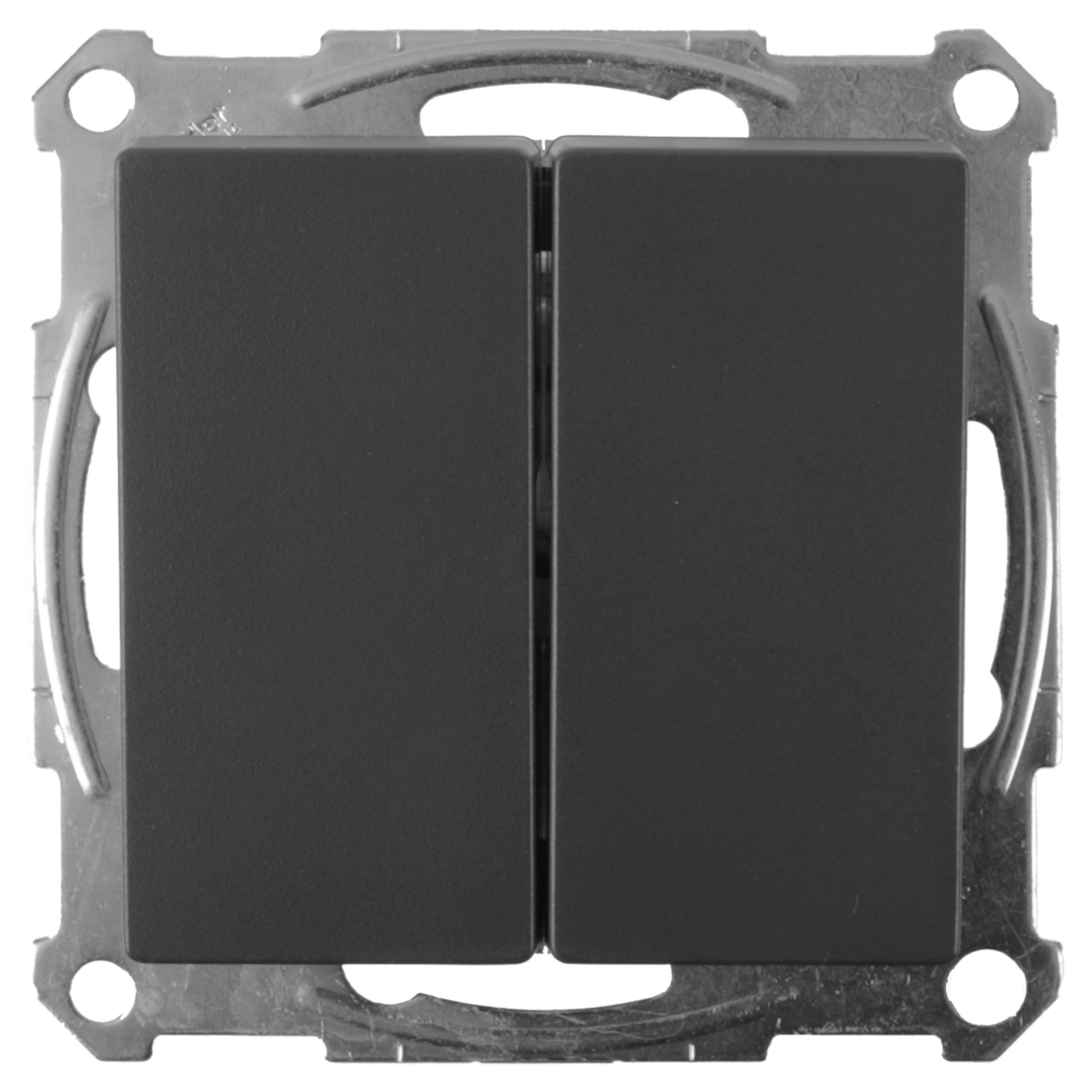 58.105.02 Merten System M schakelaar inbouw - serie antraciet 