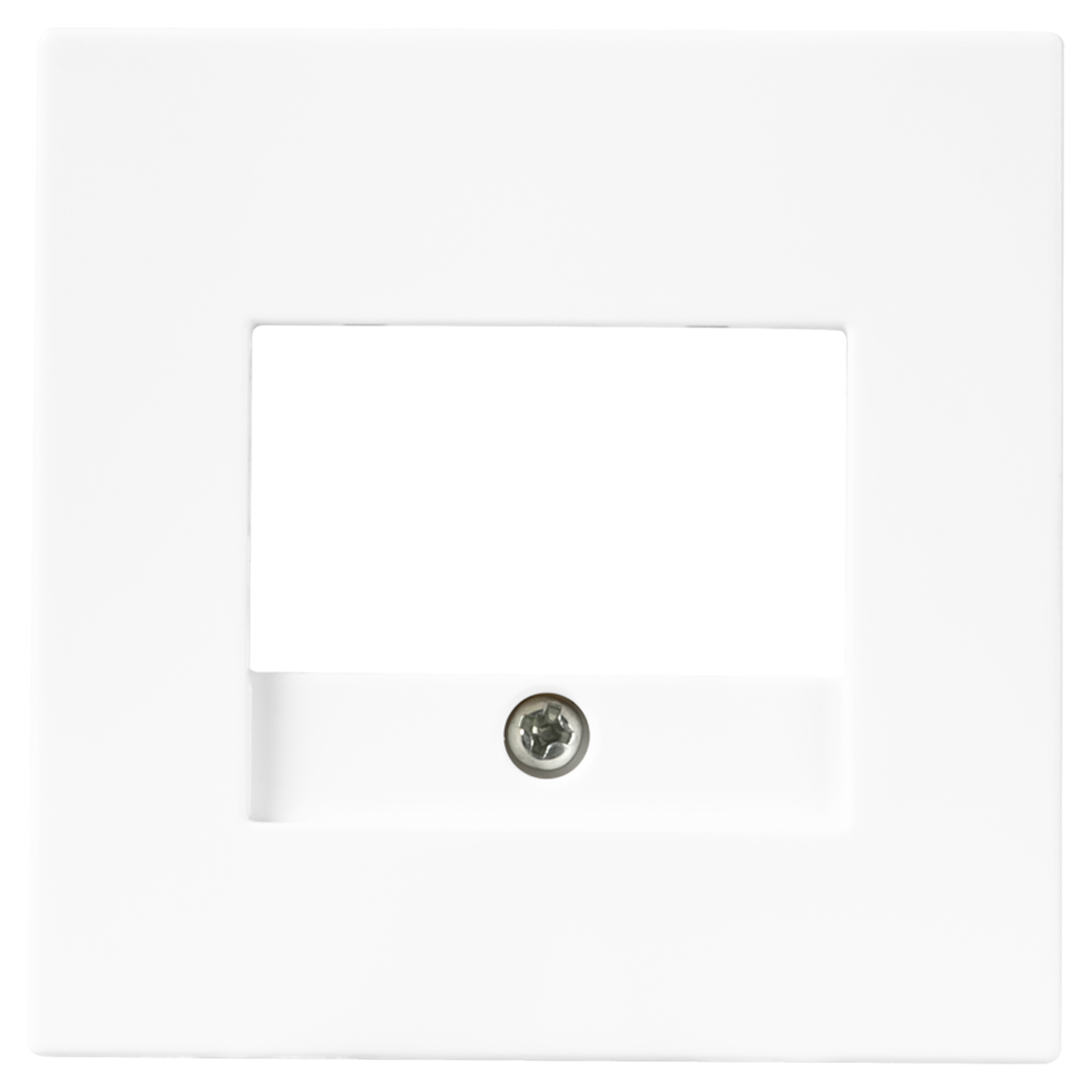 58.116.66 ION Industries E1 centraalplaat TAE/UAE/USB alpin wit 55 x 55 mm