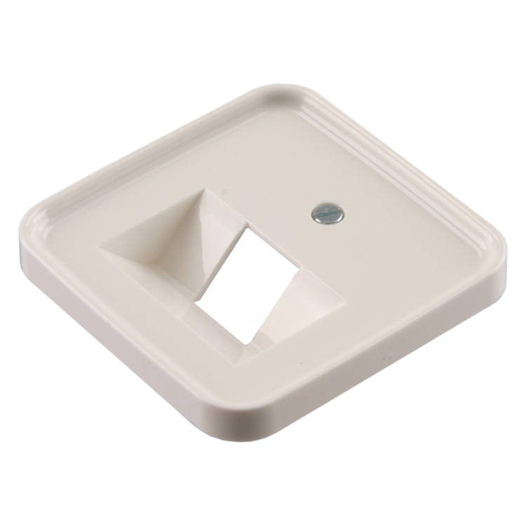 66.000.85 Busch-Jaeger SI centraalplaat ISDN - inbouw - 1 x 8-polig crème 