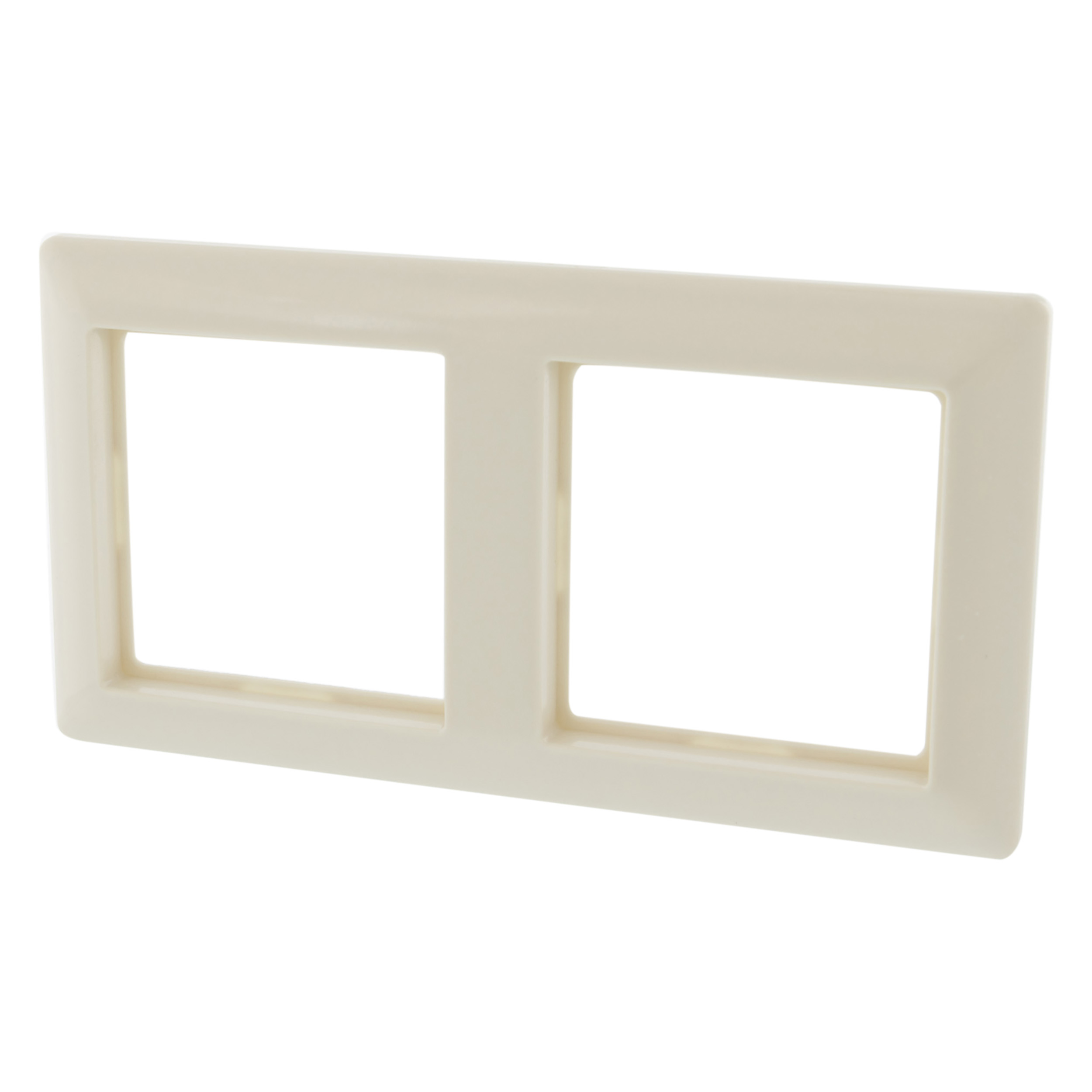66.002.22 Jung AS500 afdekraam inbouw - 2-voudig crème 80 x 150 x 10 mm