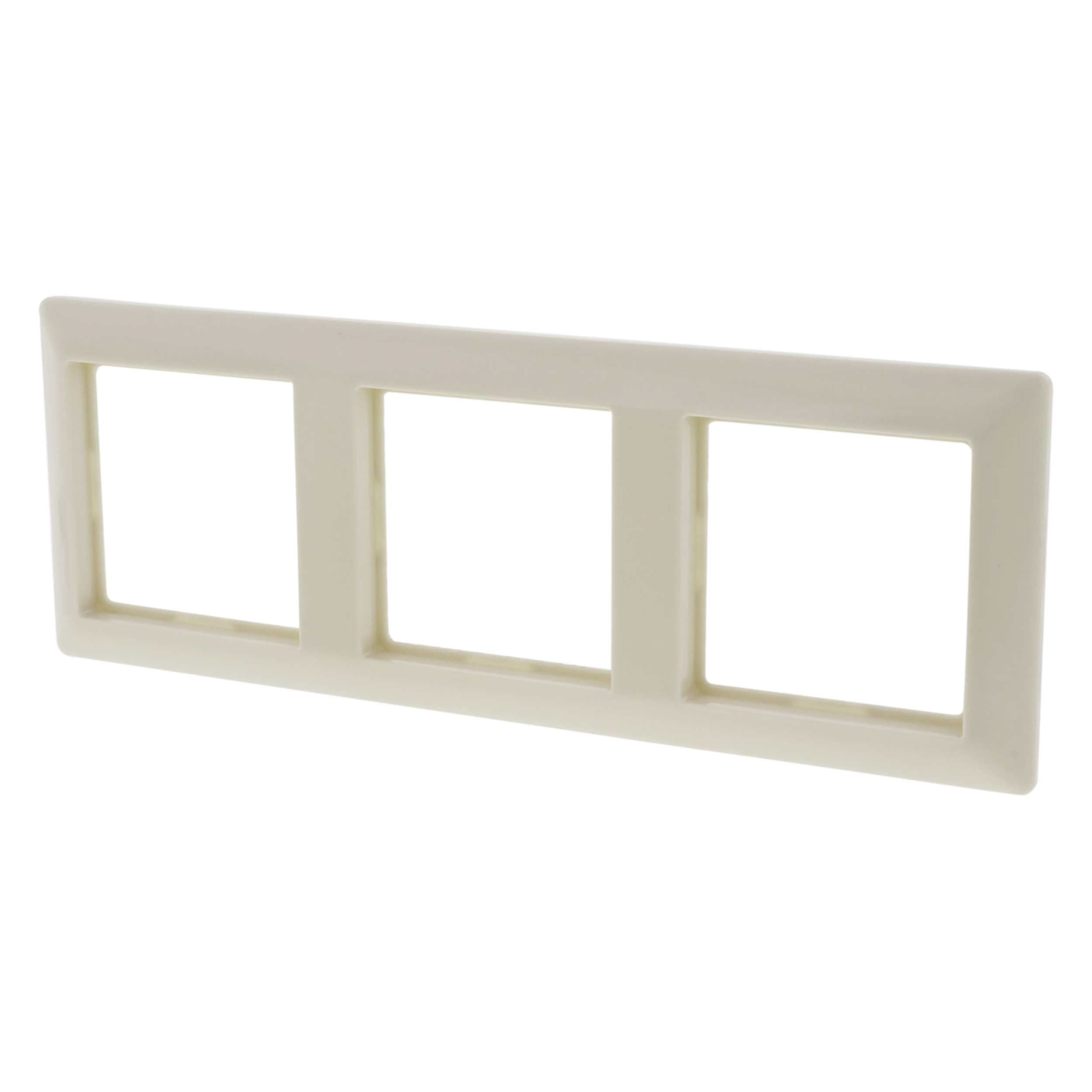 66.002.24 Jung AS500 afdekraam inbouw - 3-voudig crème 80 x 220 x 10 mm