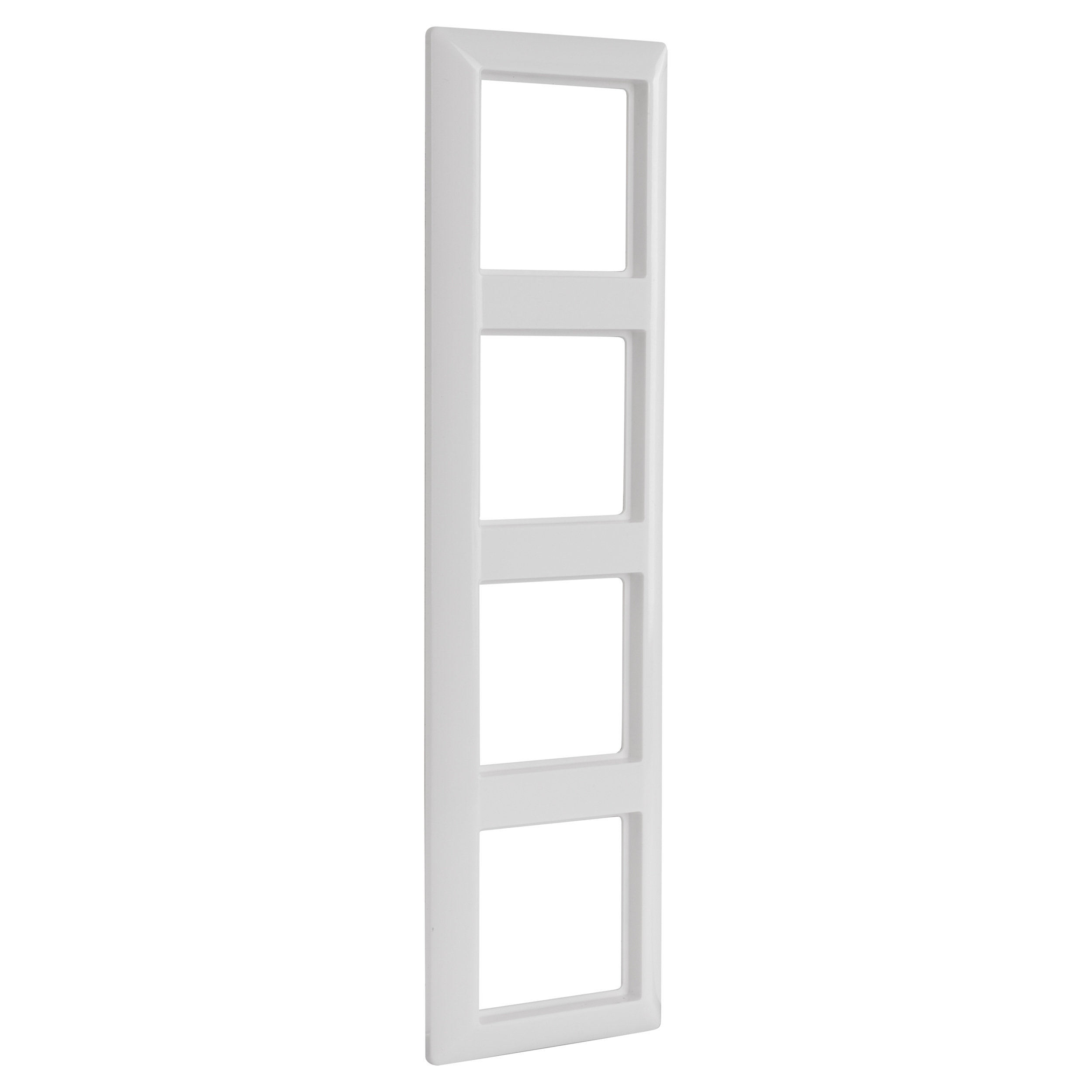 66.003.26 Jung AS500 afdekraam inbouw - 4-voudig polarwit 80 x 293 x 10 mm
