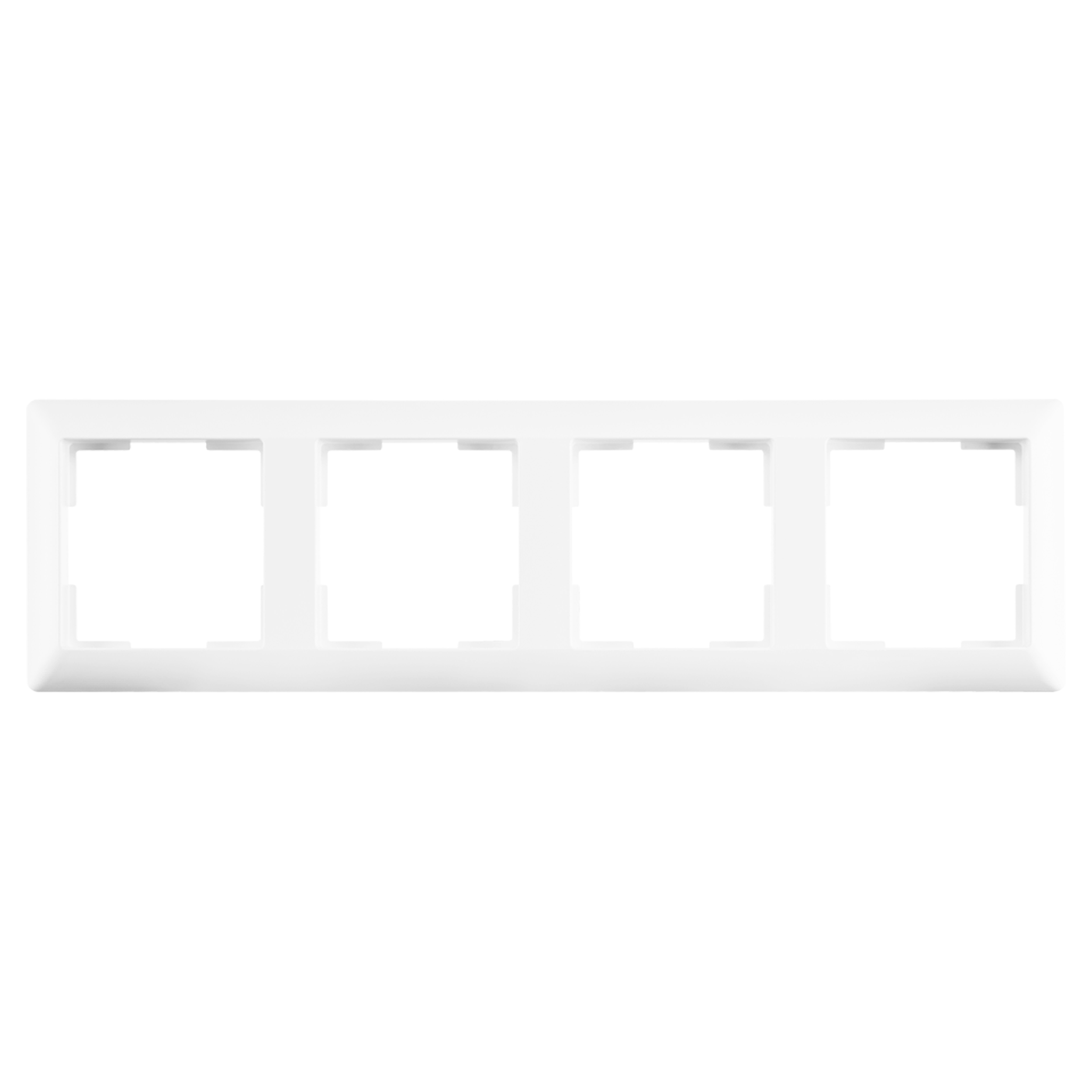66.006.26 ION Industries J1 afdekraam 4-voudig - verticaal/horizontaal alpin wit 295 x 80 x 11 mm