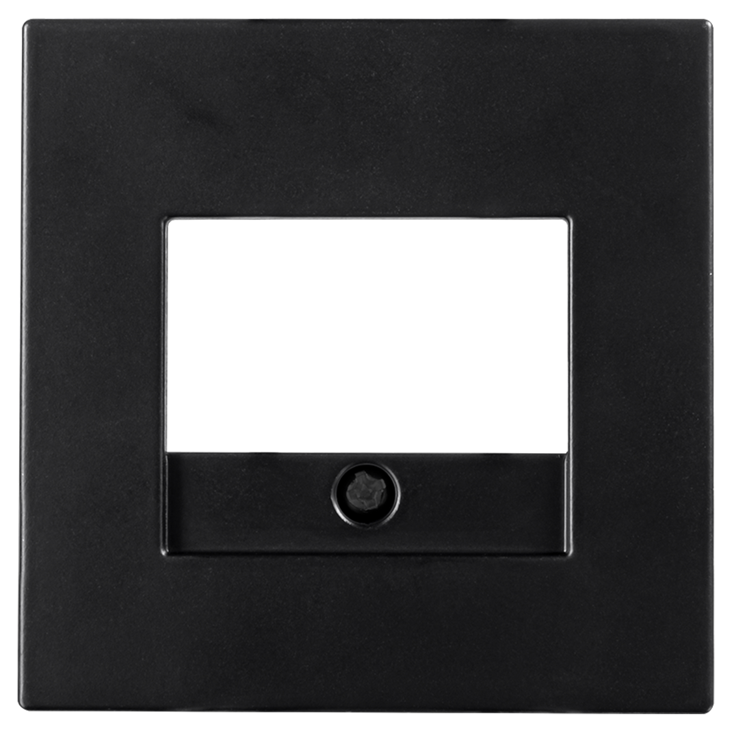 66.007.66 ION Industries V1/J1 centraalplaat TAE/UAE/USB mat zwart 55 x 55 mm