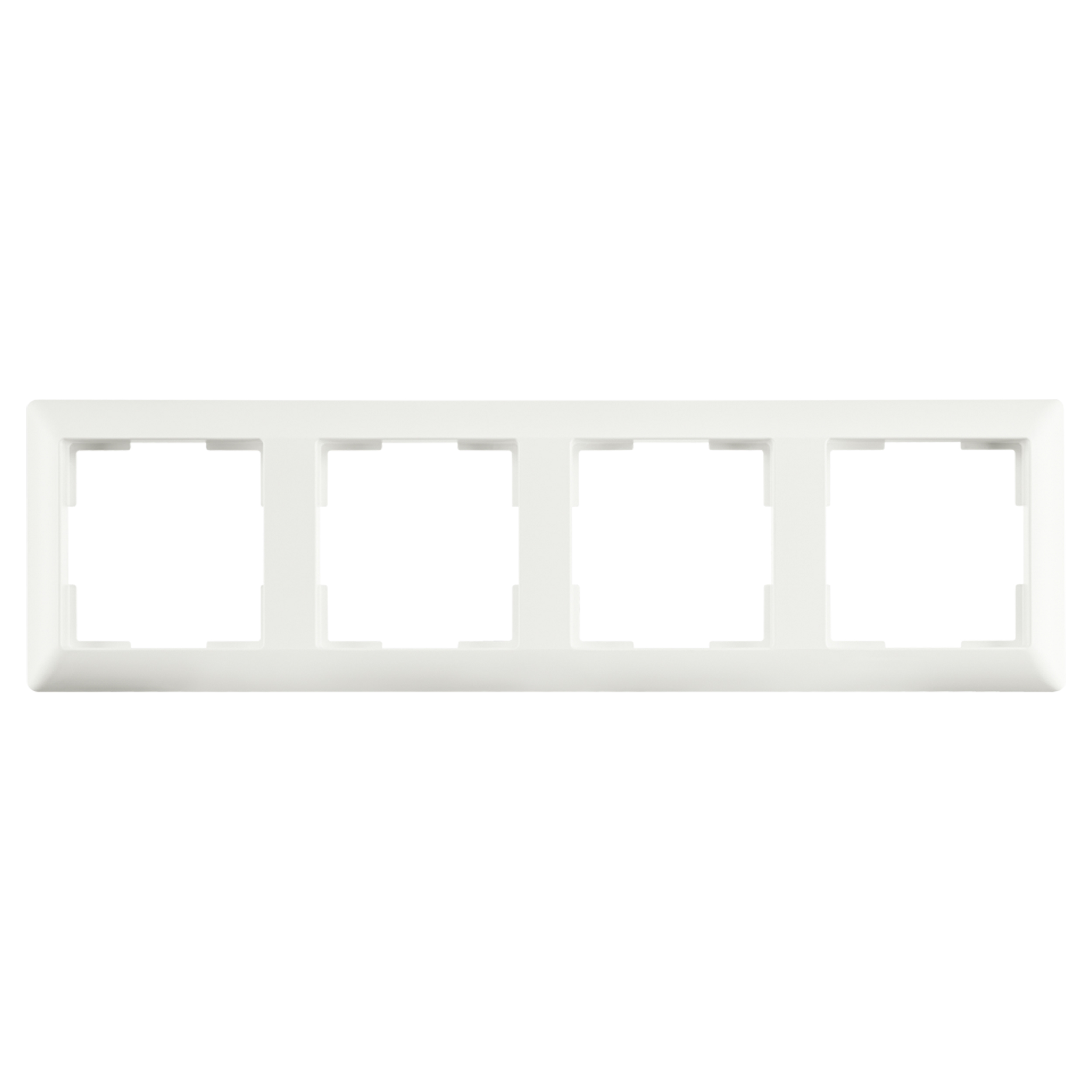 66.009.26 ION Industries J1 afdekraam 4-voudig - verticaal/horizontaal mat alpin wit 295 x 80 x 11 mm