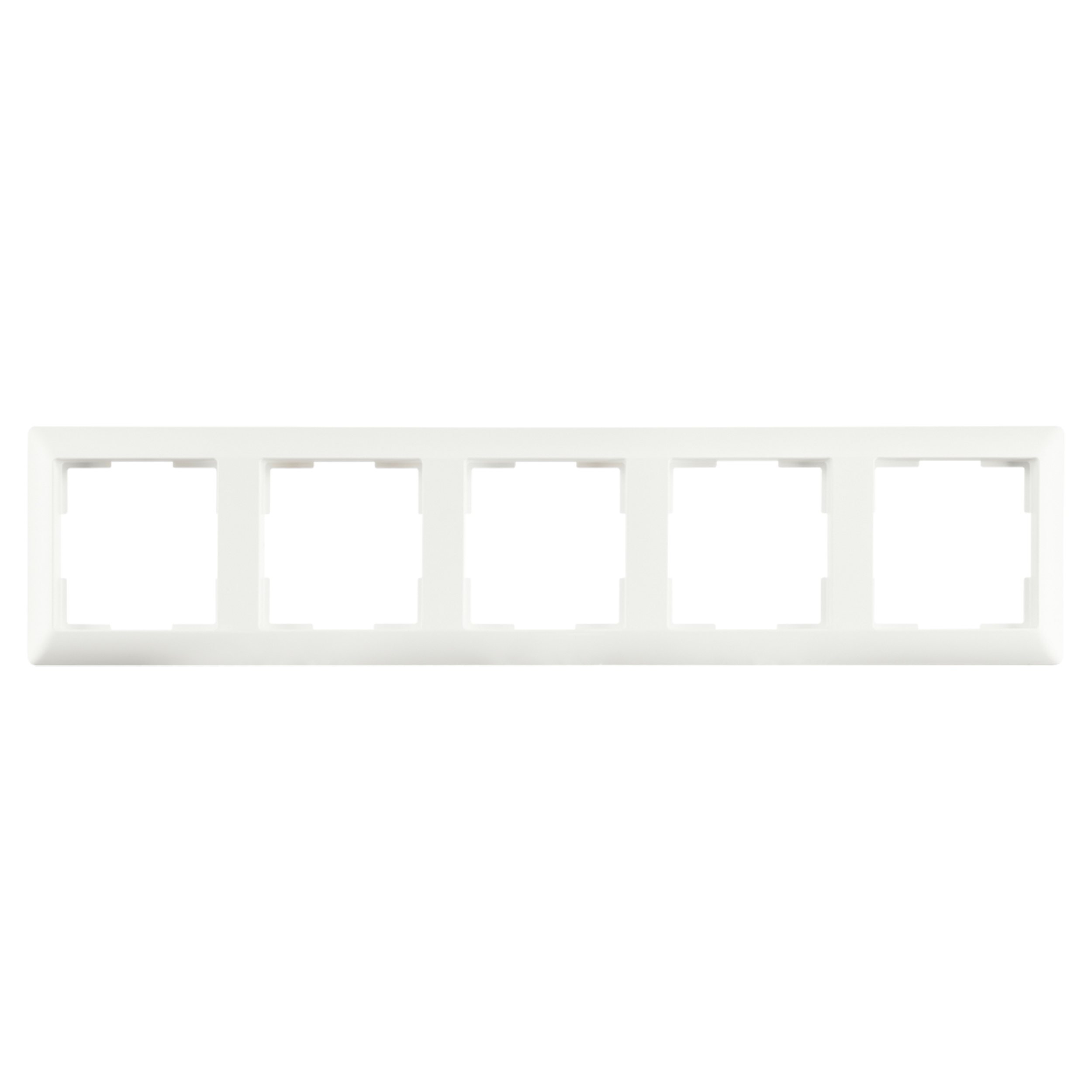 66.009.28 ION Industries J1 afdekraam 5-voudig - verticaal/horizontaal mat alpin wit 366 x 80 x 11 mm