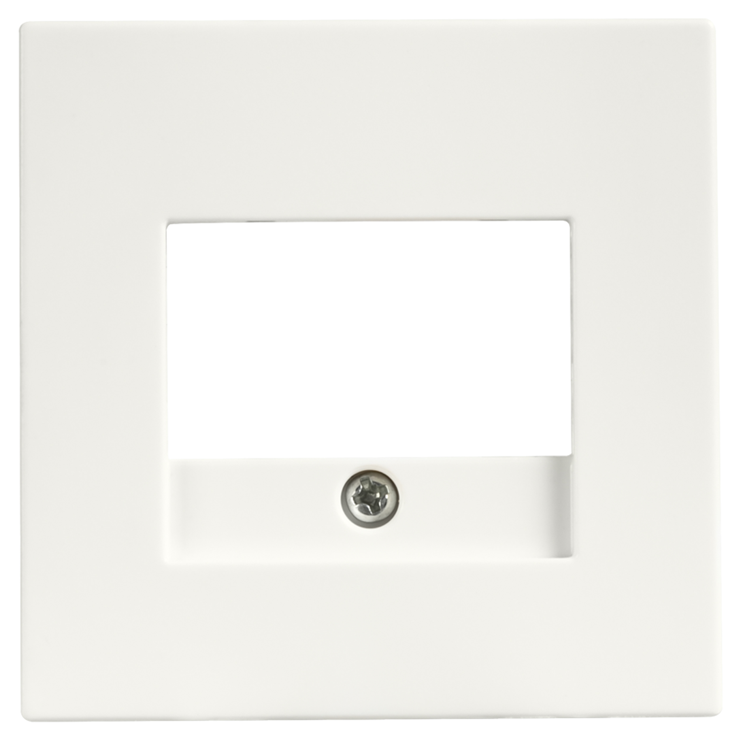 66.009.66 ION Industries V1/J1 centraalplaat TAE/UAE/USB mat alpin wit 55 x 55 mm