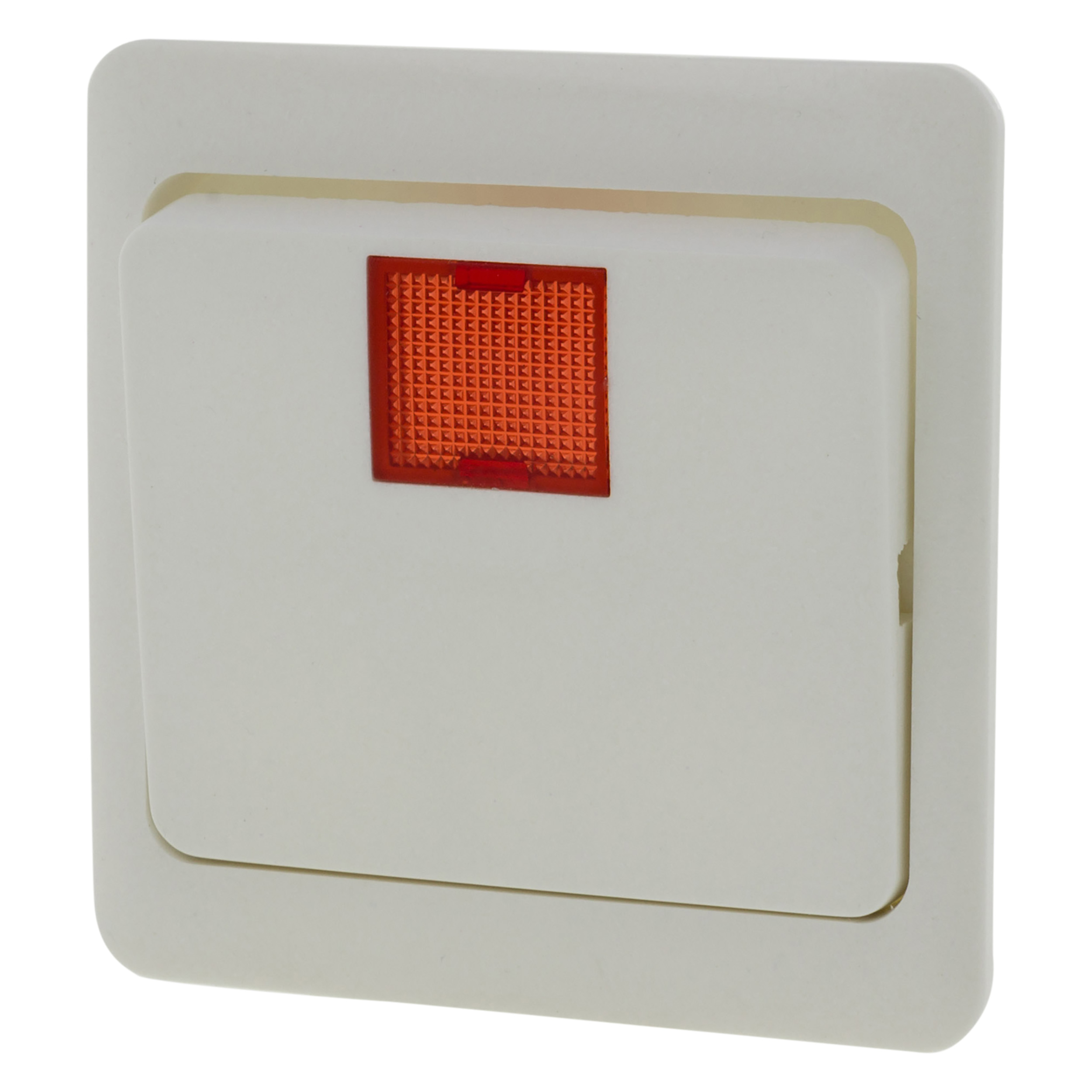 66.011.14 Peha Standard bedieningswip met lichtvenster - inbouw polarwit 