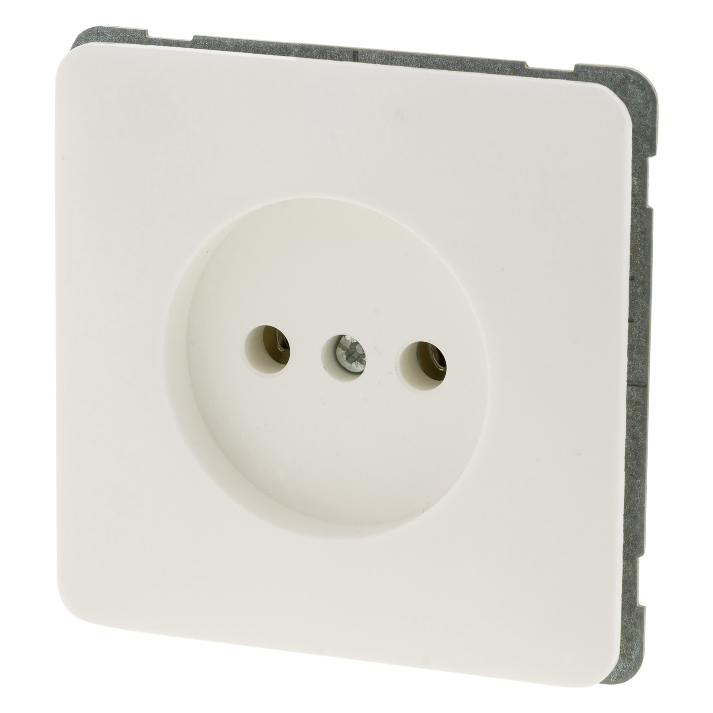 66.011.40 Peha Standard contactdoos inbouw - 1-voudig polarwit 