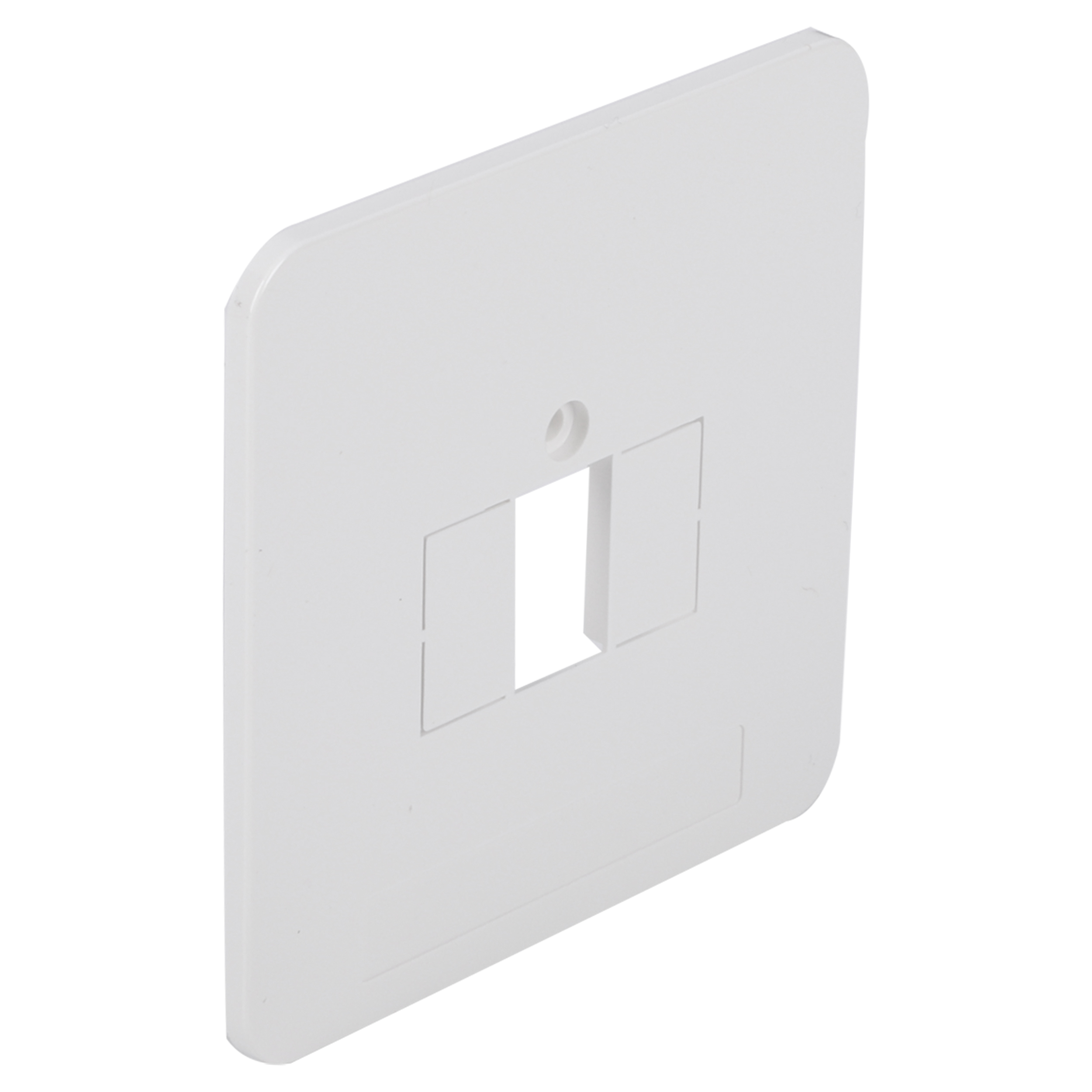 66.011.66 Peha Standard centraalplaat TAE/USB polarwit 