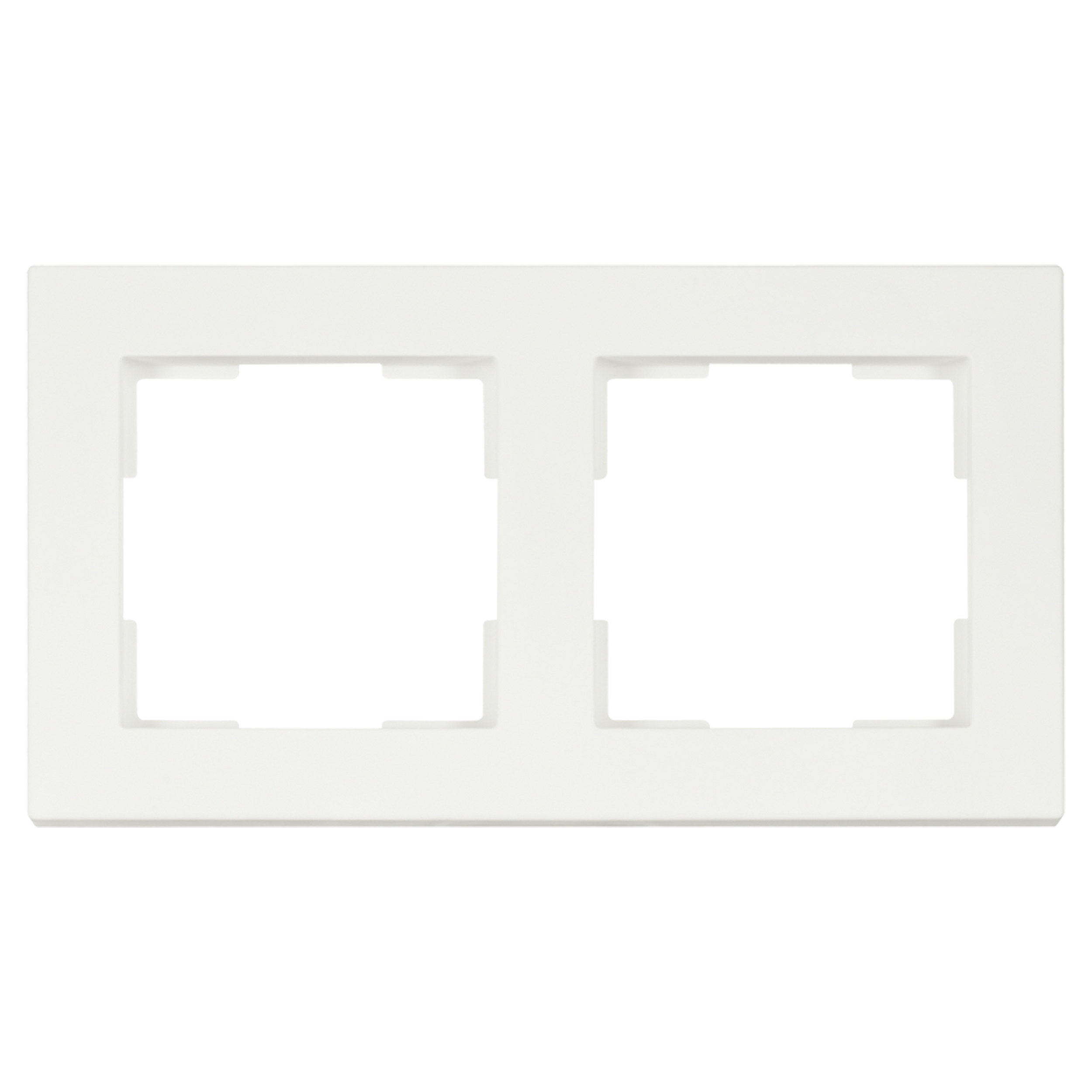 66.019.24 ION Industries V1 afdekraam 3-voudig - verticaal/horizontaal mat alpin wit 227 x 85 x 11 mm