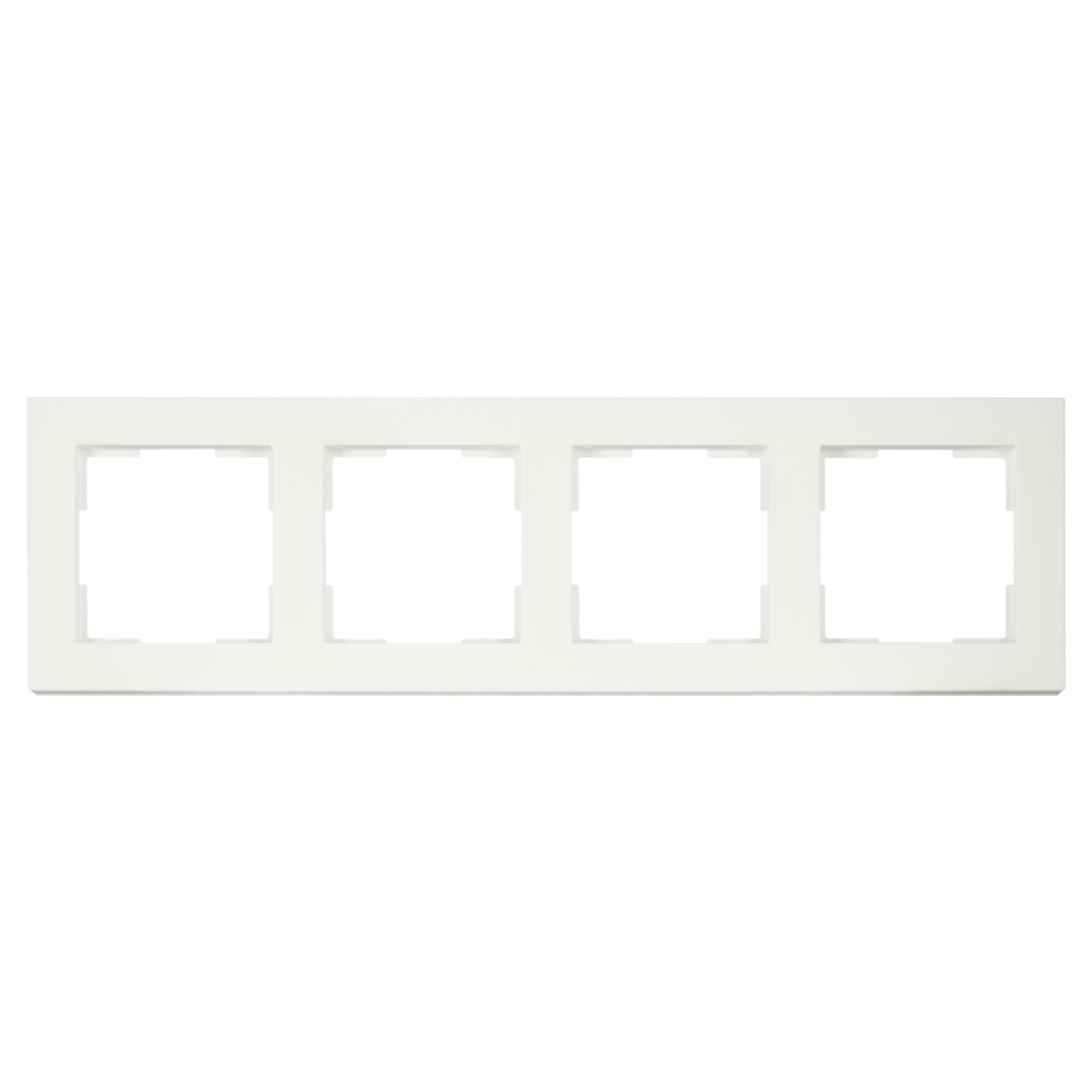 66.019.26 ION Industries V1 afdekraam 4-voudig - verticaal/horizontaal mat alpin wit 298 x 85 x 11 mm