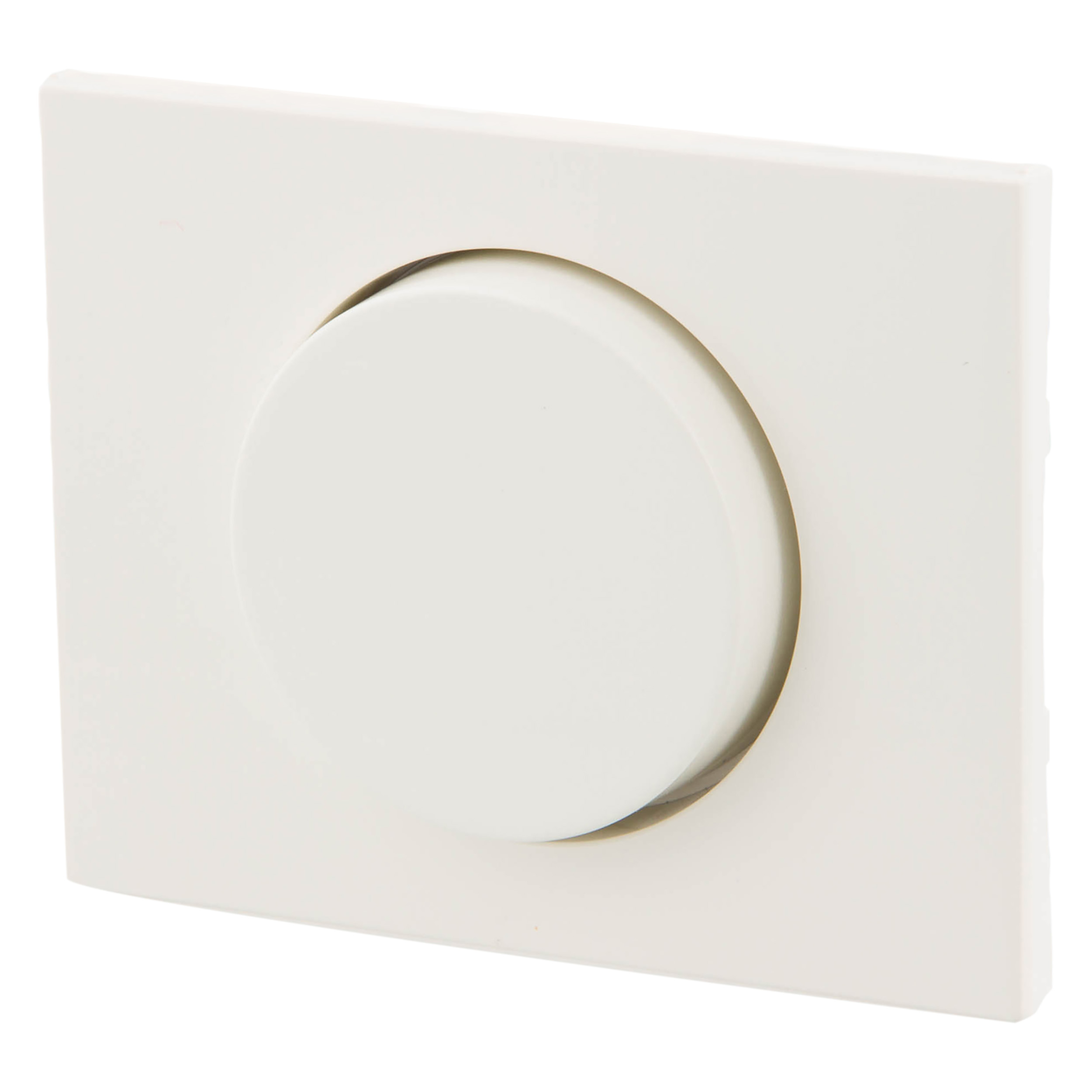 66.021.97 Berker K1 centraalplaat met knop dimmer polarwit 