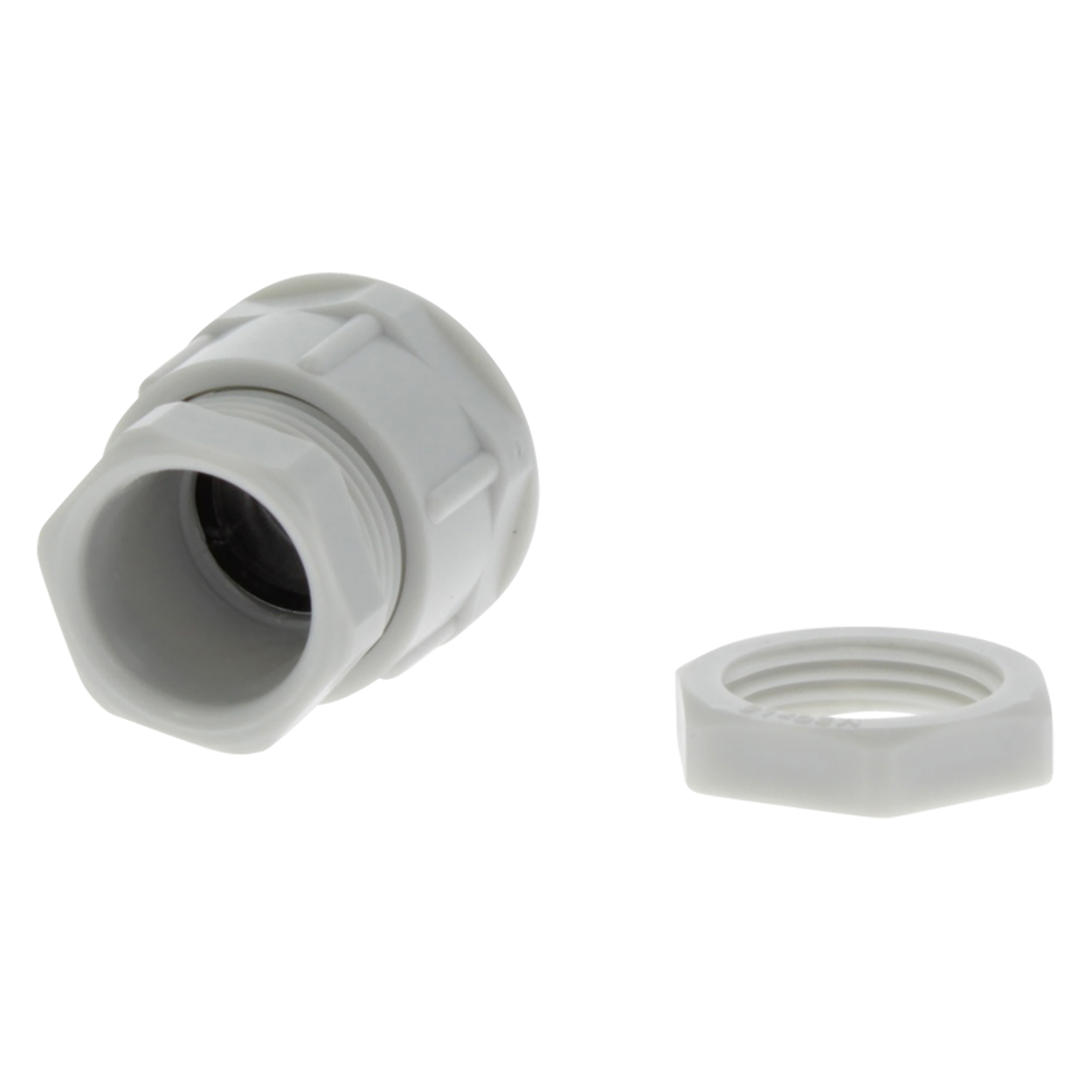 66.028.57 Peha  wartel met moer grijs M 20 x 1.5