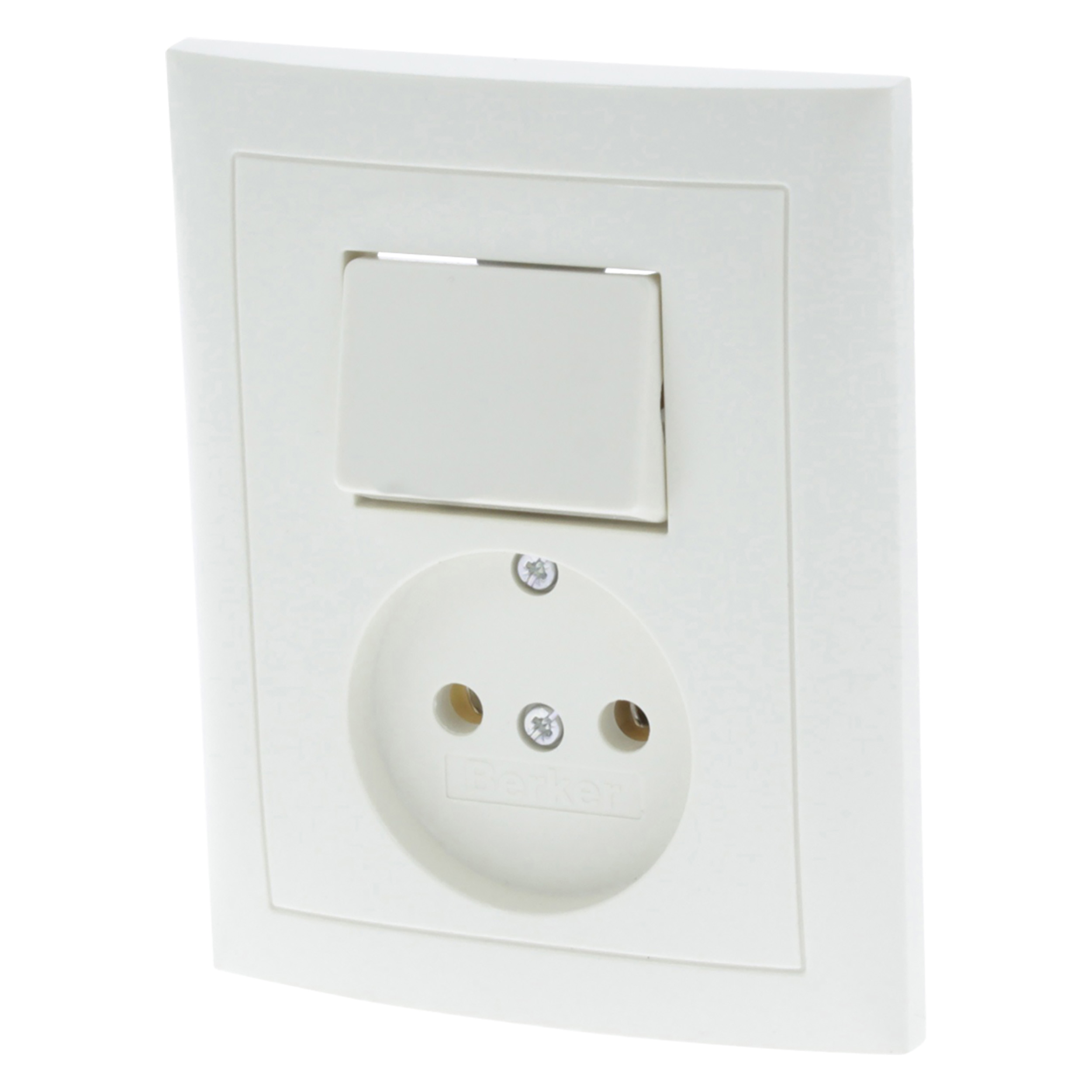 66.032.67 Berker S1 combinatie inbouw - wissel crème 