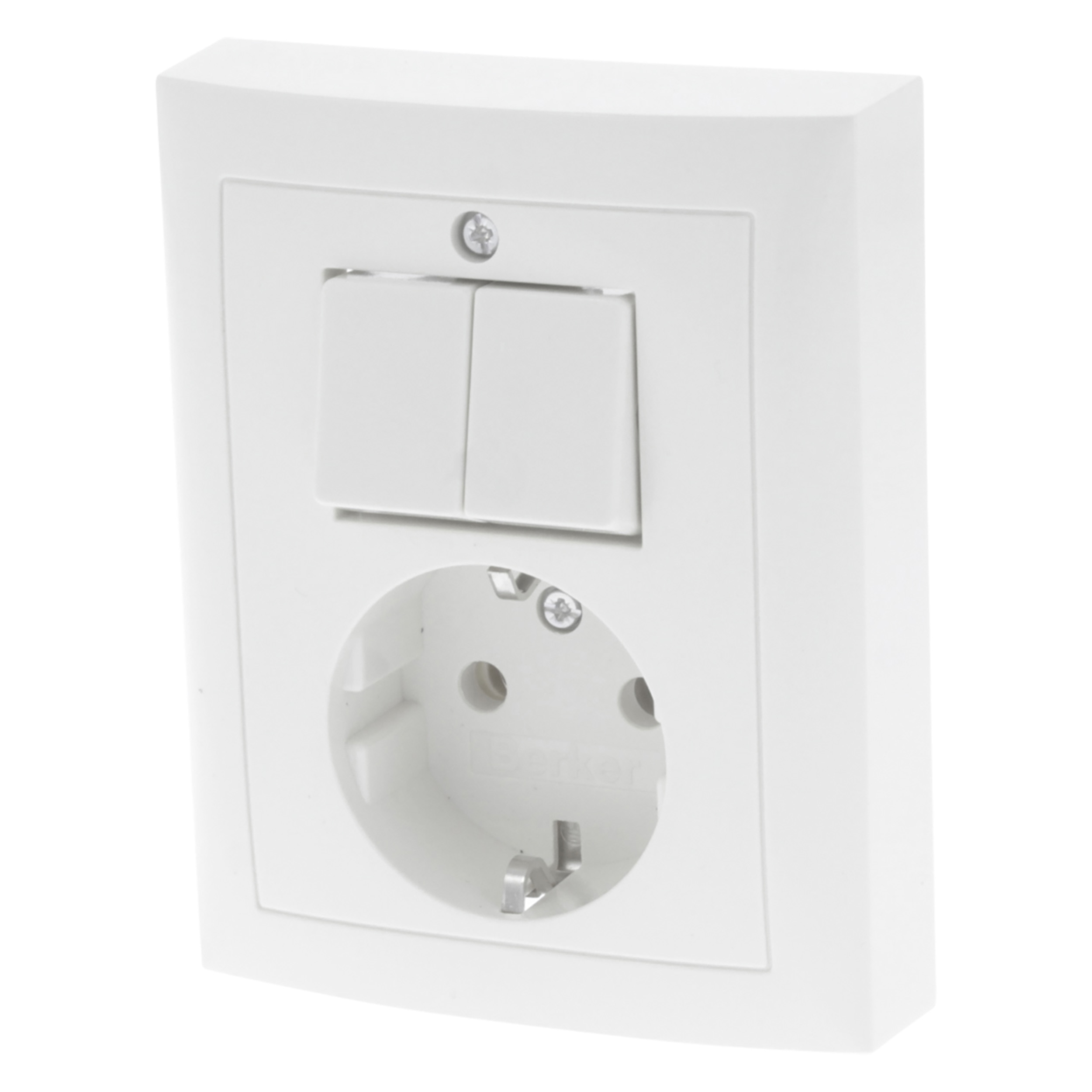 66.032.71 Berker S1 combinatie inbouw - serie - randaarde crème 