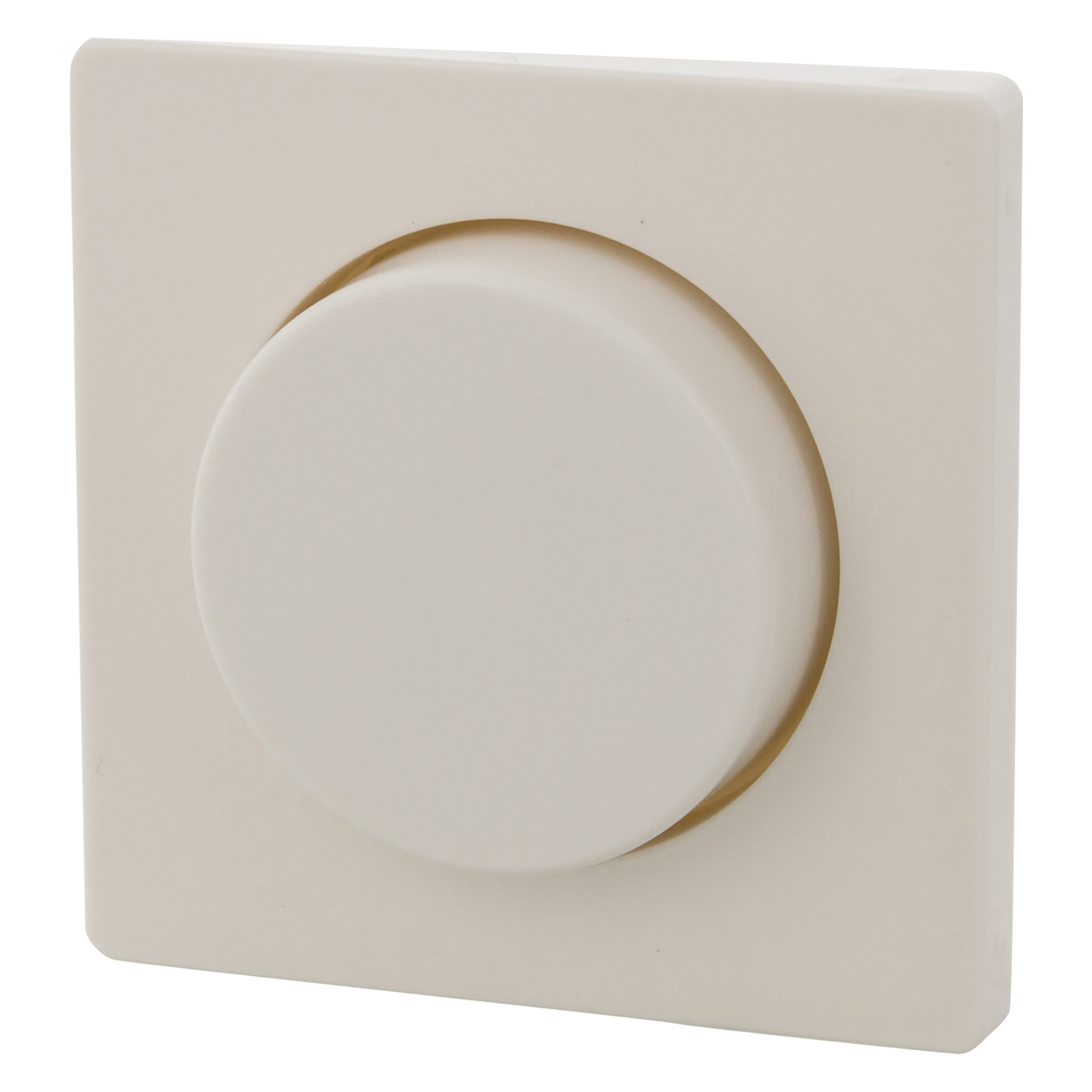 66.044.97 Berker Q1 centraalplaat met knop voor dimmer - inbouw polarwit 