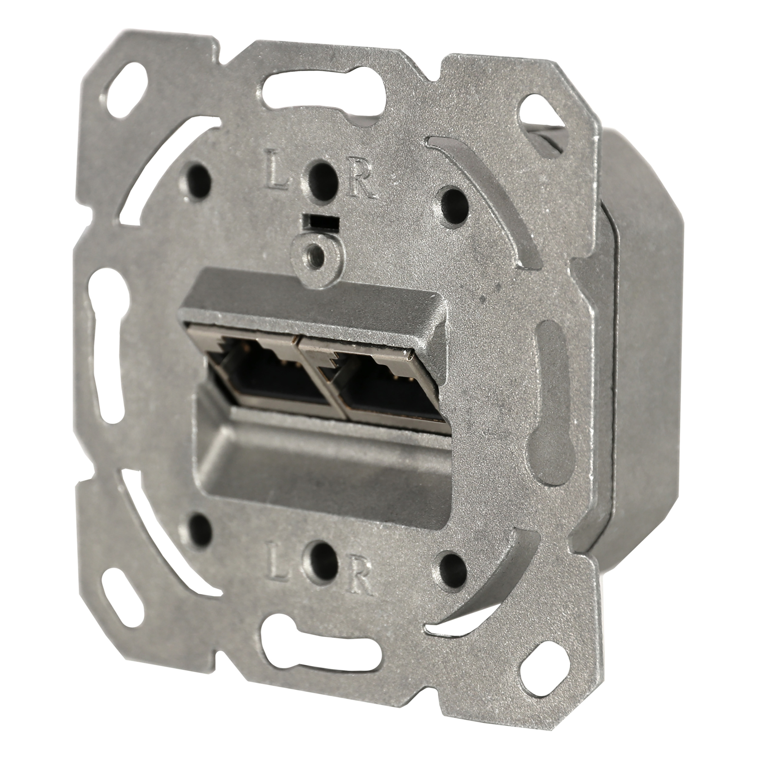 66.069.64 Q-Link  contactdoos telefoon/data - inbouw - CAT6A - 2 x 8-polig - element  