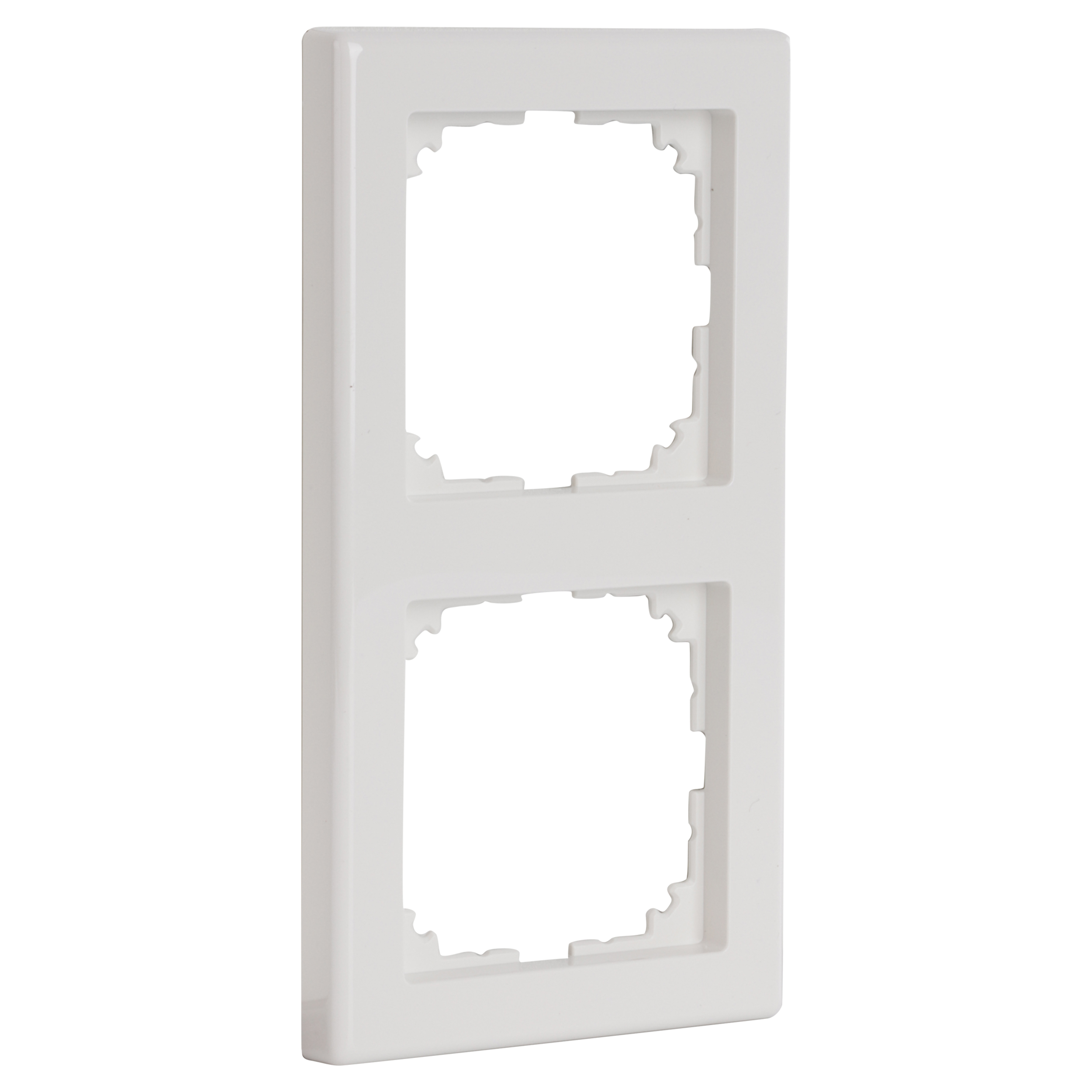 66.104.22 Merten System M afdekraam inbouw - 2-voudig polarwit 152 x 81 x 10 mm