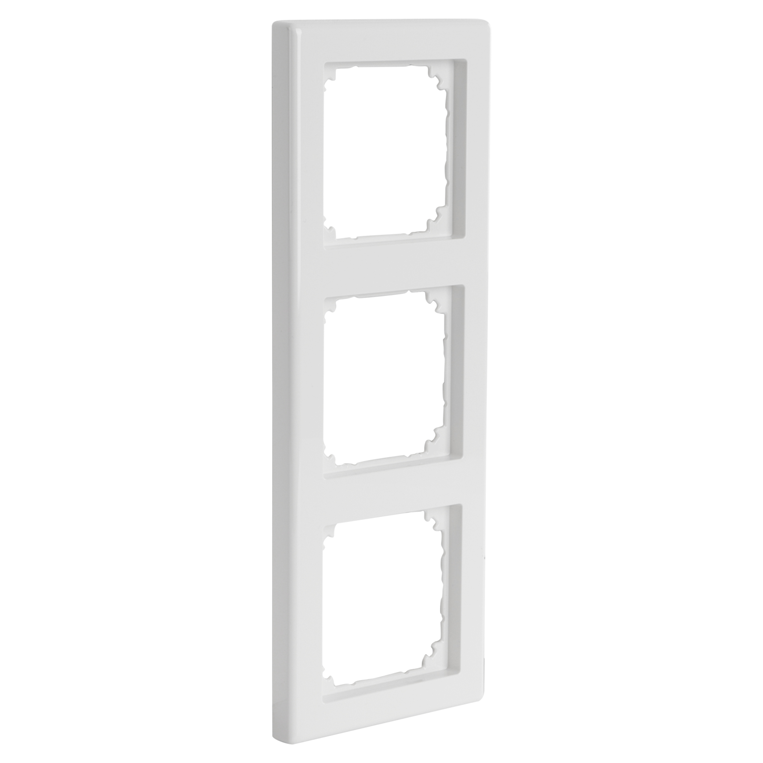 66.104.23 Merten System M afdekraam inbouw - 3-voudig polarwit 223 x 81 x 10 mm
