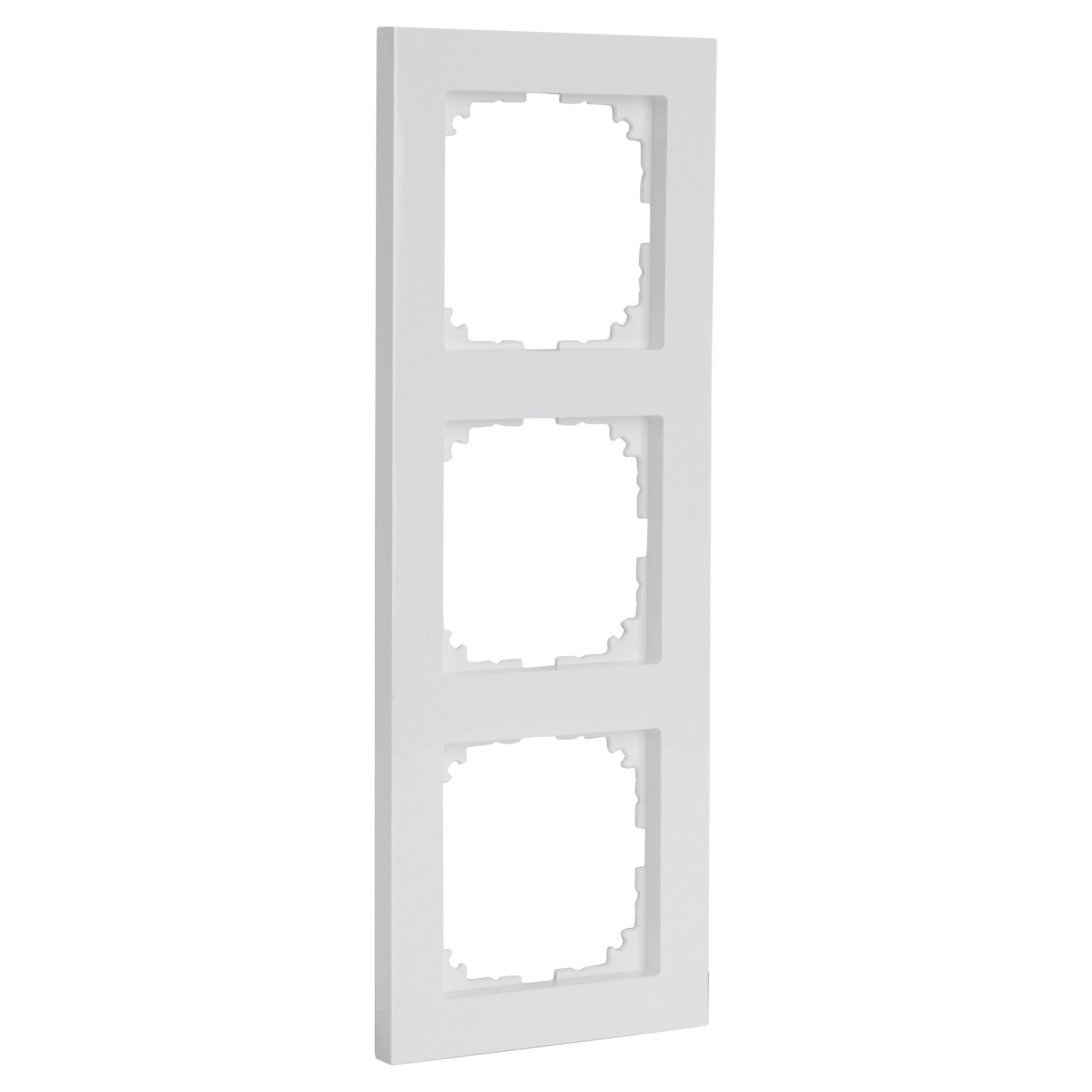 66.106.23 Merten System M Pure Decor afdekraam inbouw - 3-voudig actief wit 225 x 83 x 10 mm