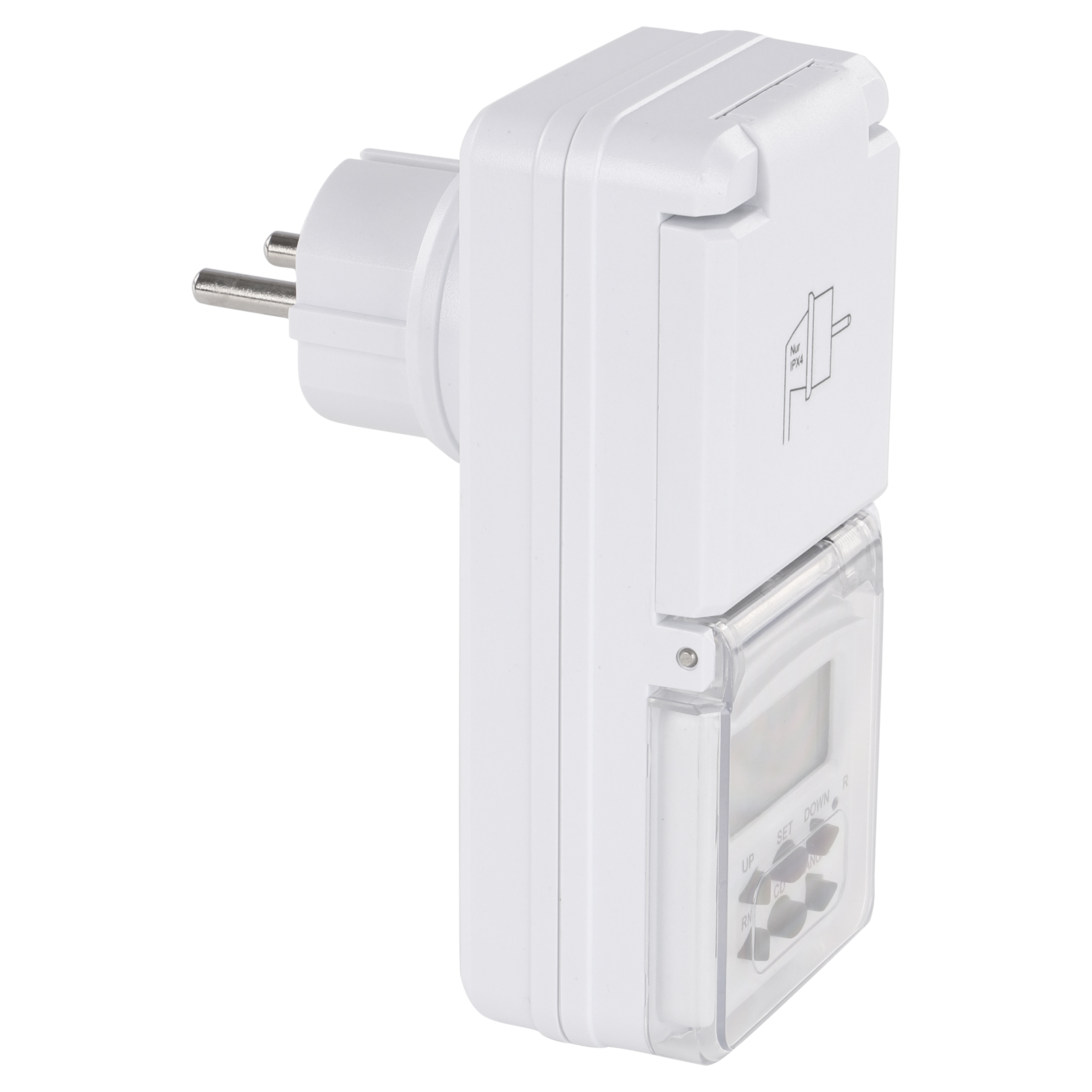 66.202.62 Q-Link  tijdklok week - digitaal - IP44 wit 
