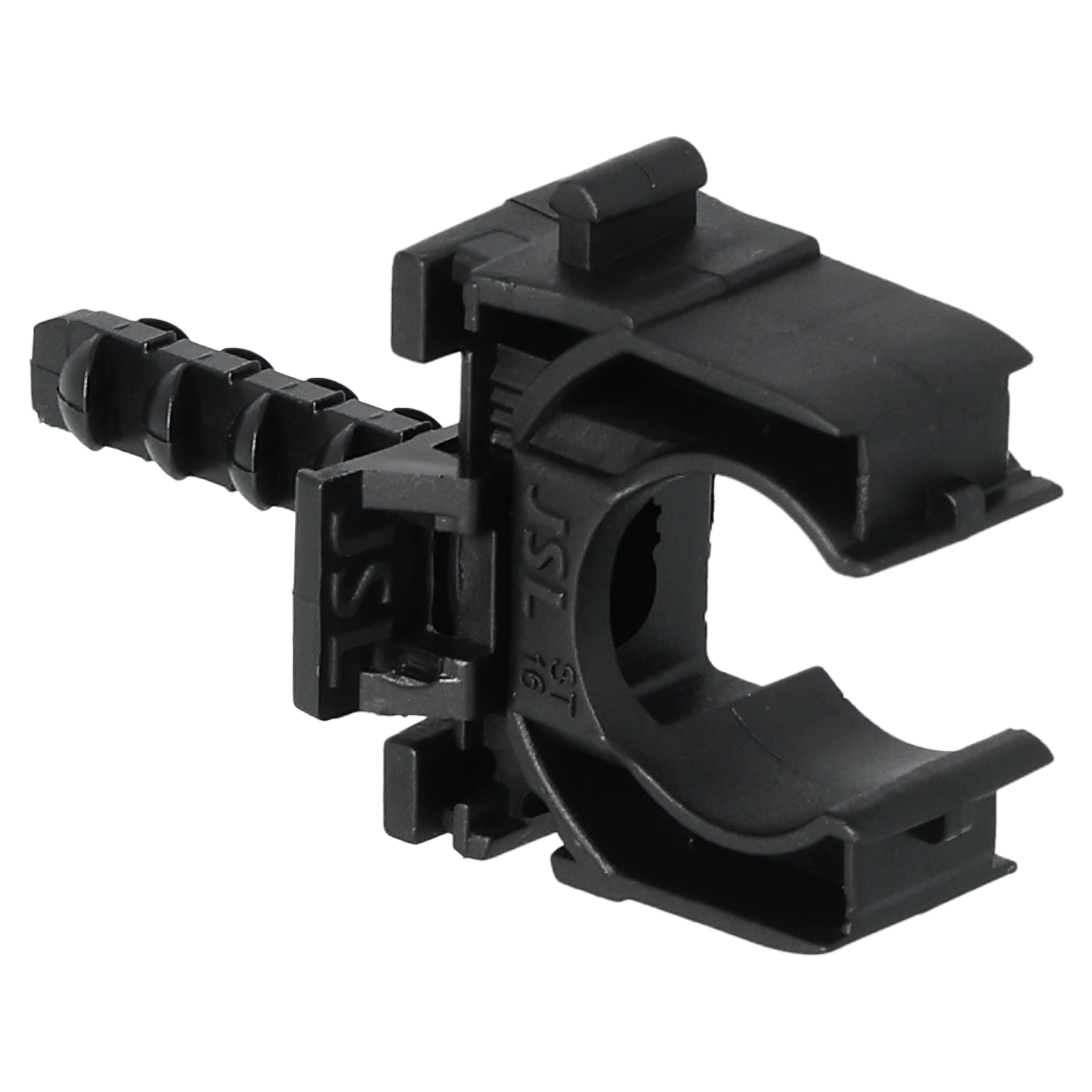 66.203.10   buisclip euro - tbv 5/8 buis zwart 16 mm