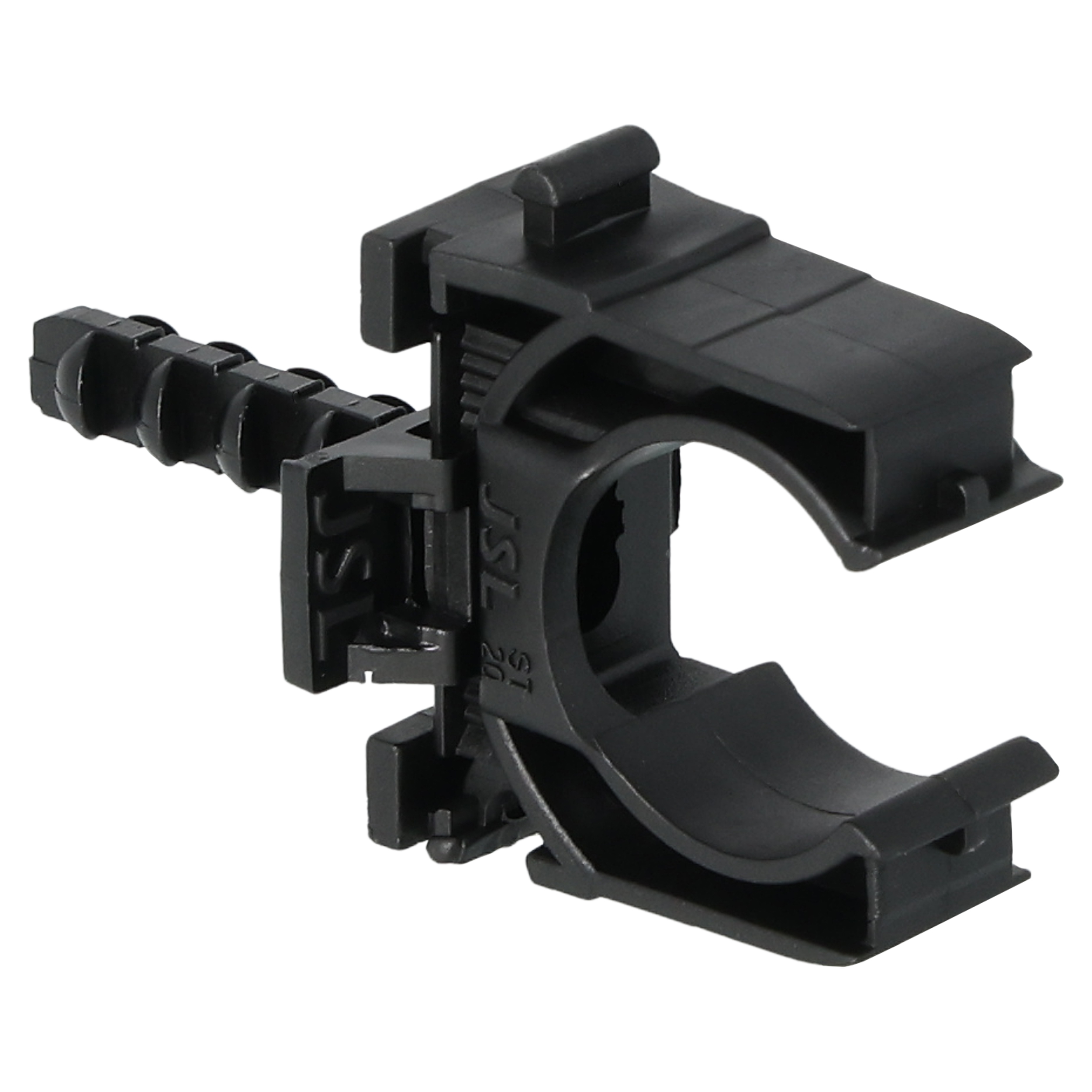 66.203.16   buisclip euro - tbv 3/4 buis zwart 20 mm