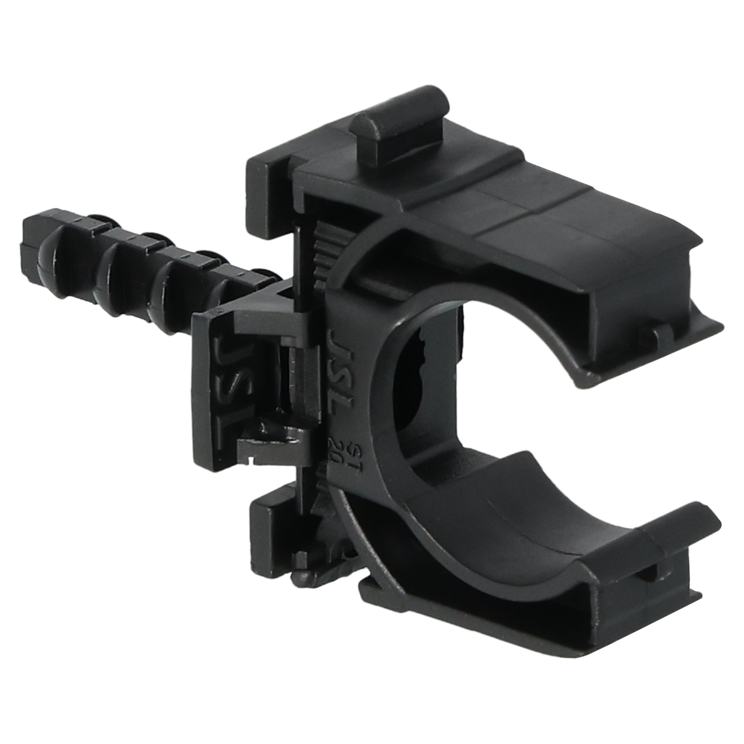 66.203.19   buisclip euro - tbv 3/4 buis zwart 20 mm