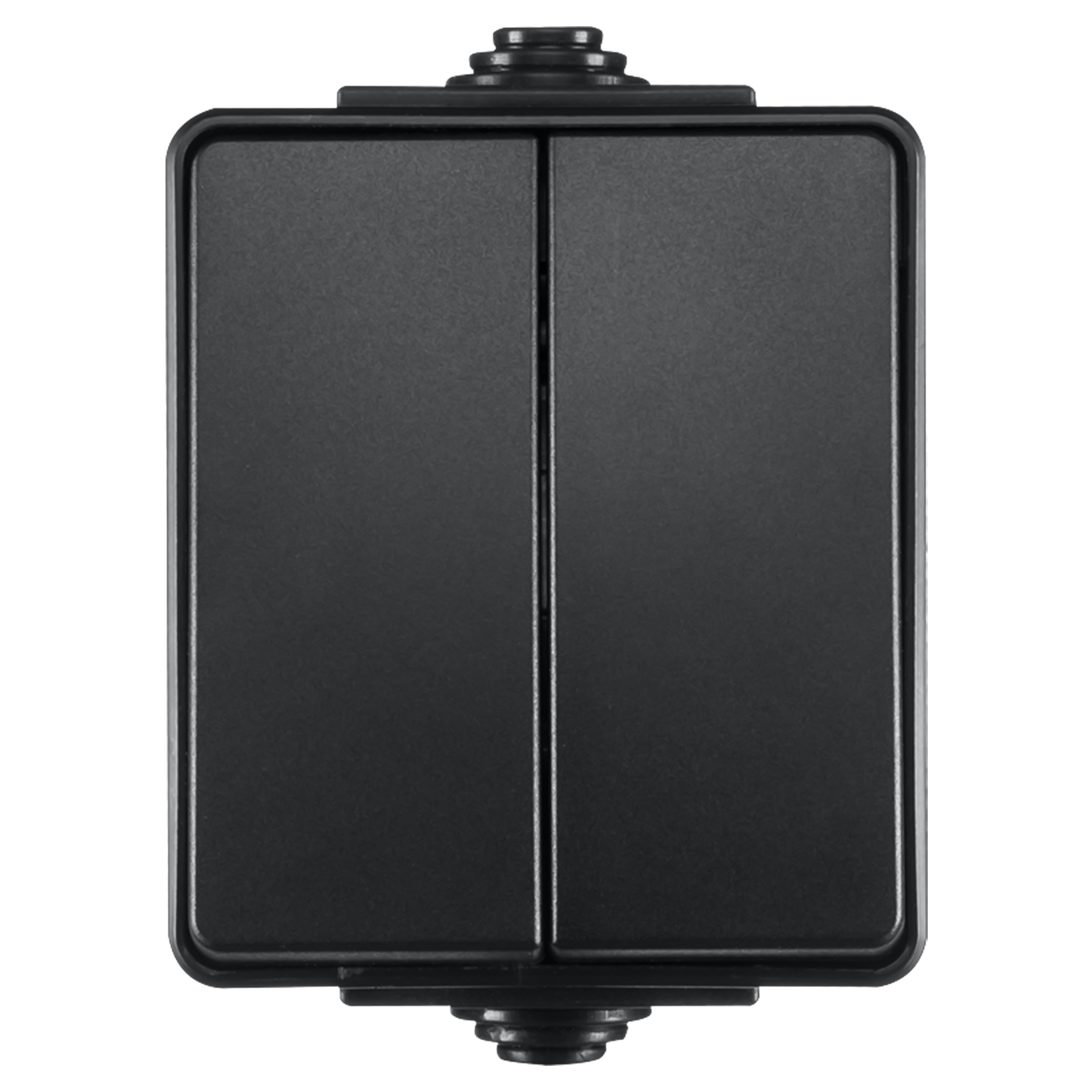 66.946.02 ION industries  schakelaar spatwaterdicht - opbouw - serie - IP55 mat zwart 