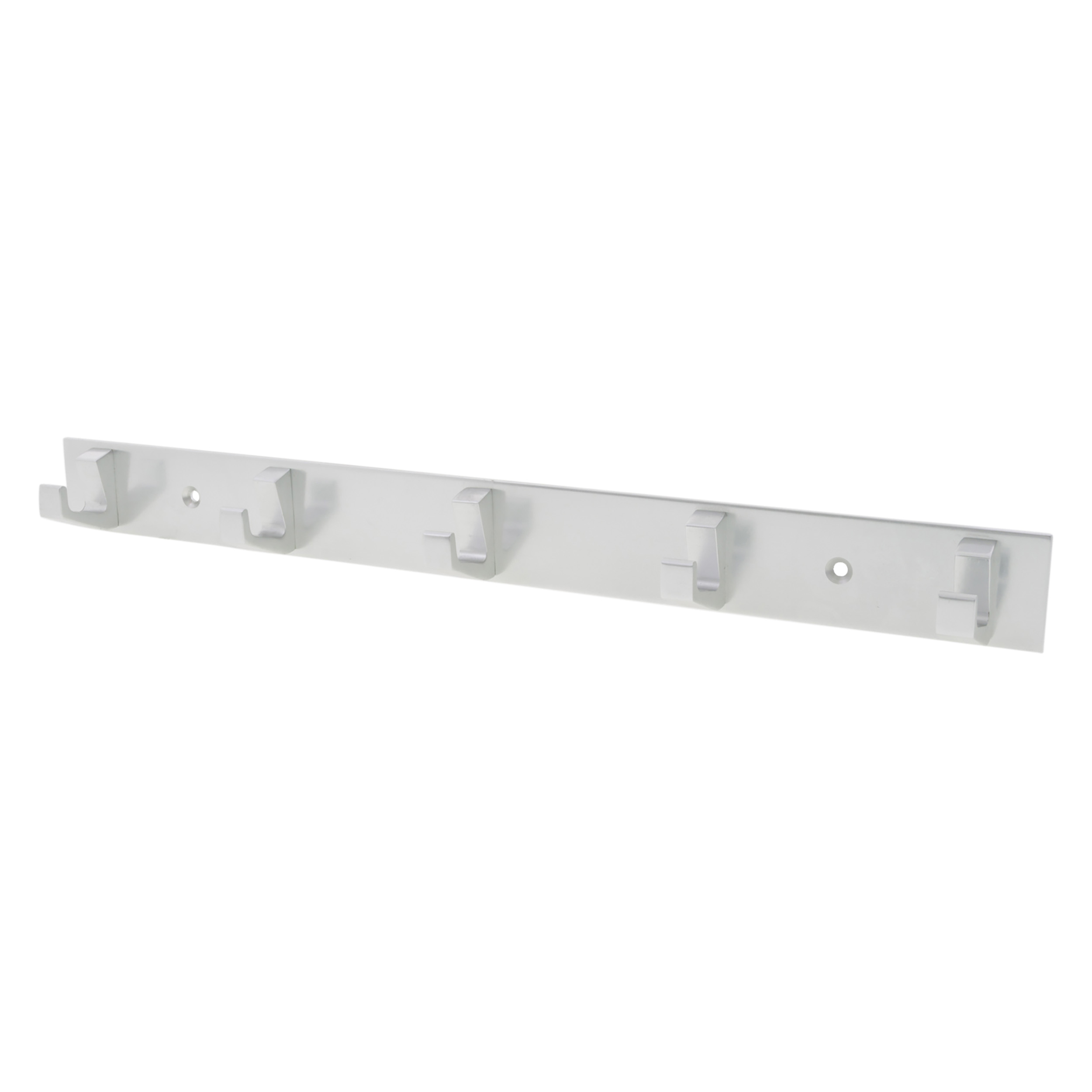 80.101.62 Impresso  kapstokgarnituur 5-haaks - strip aluminium 360 x 35 mm