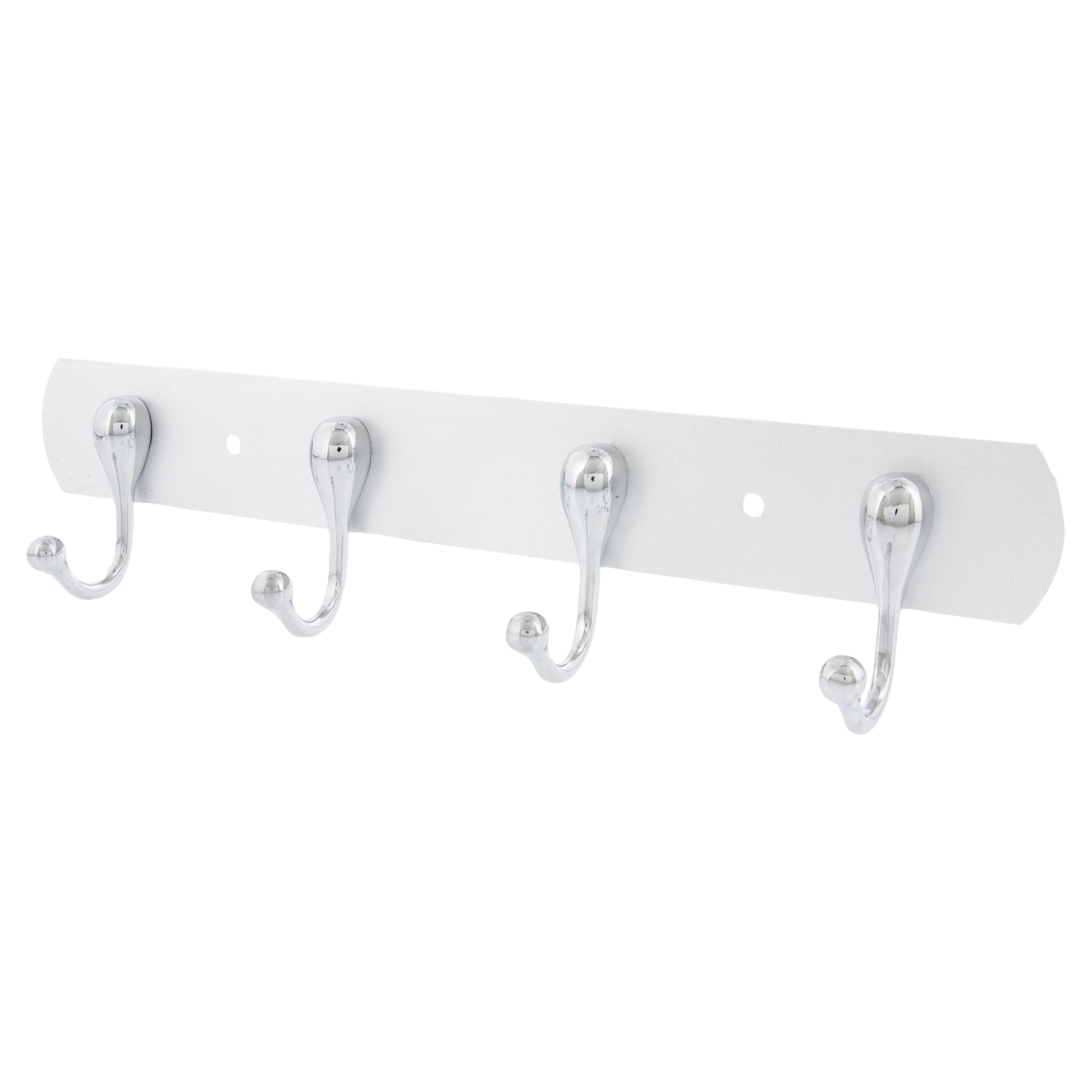 80.102.12 Starx  kapstokgarnituur 4-voudig - enkel aluminium F1 280 x 40 mm