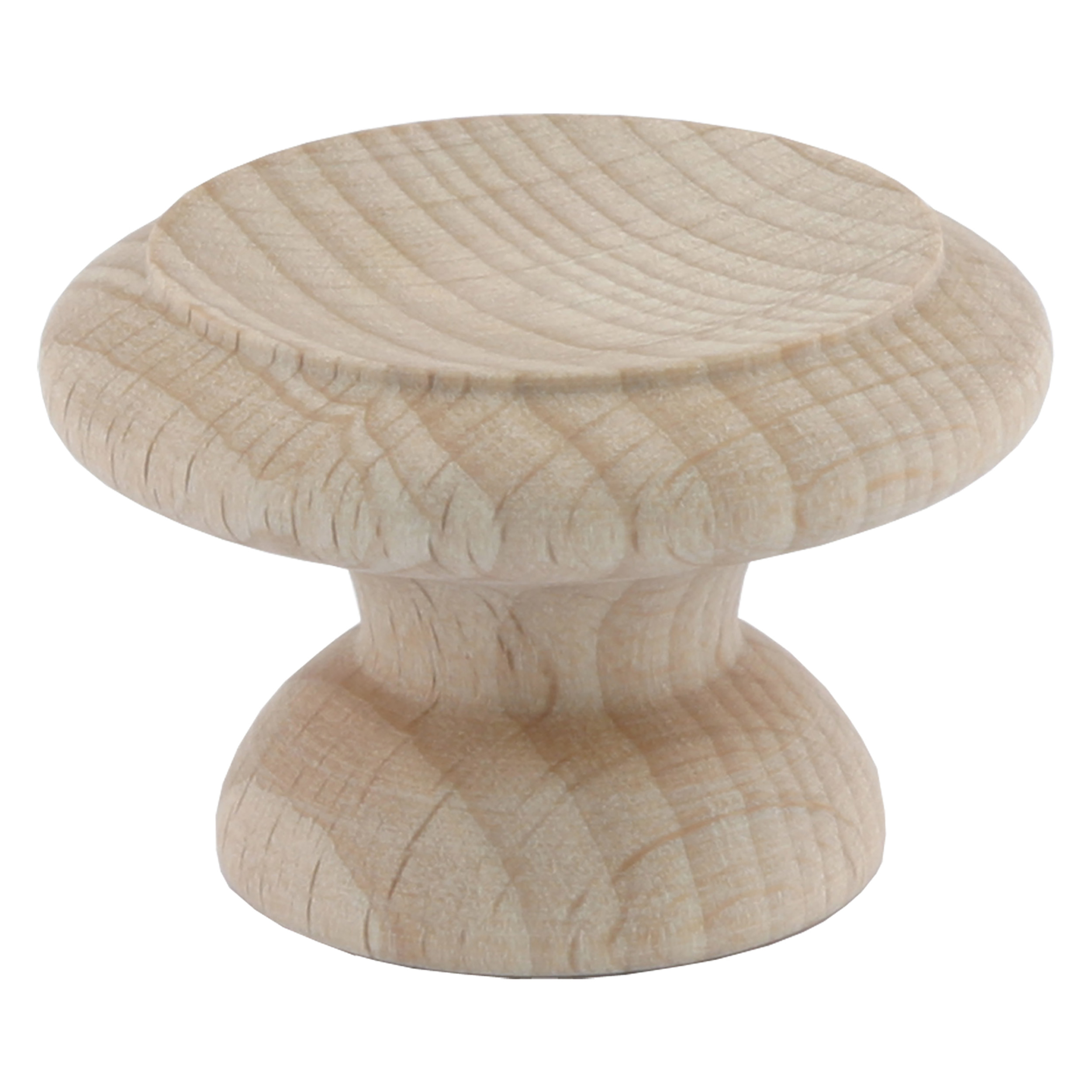 80.300.04 Starx  knop rond - hol bruin 40 mm