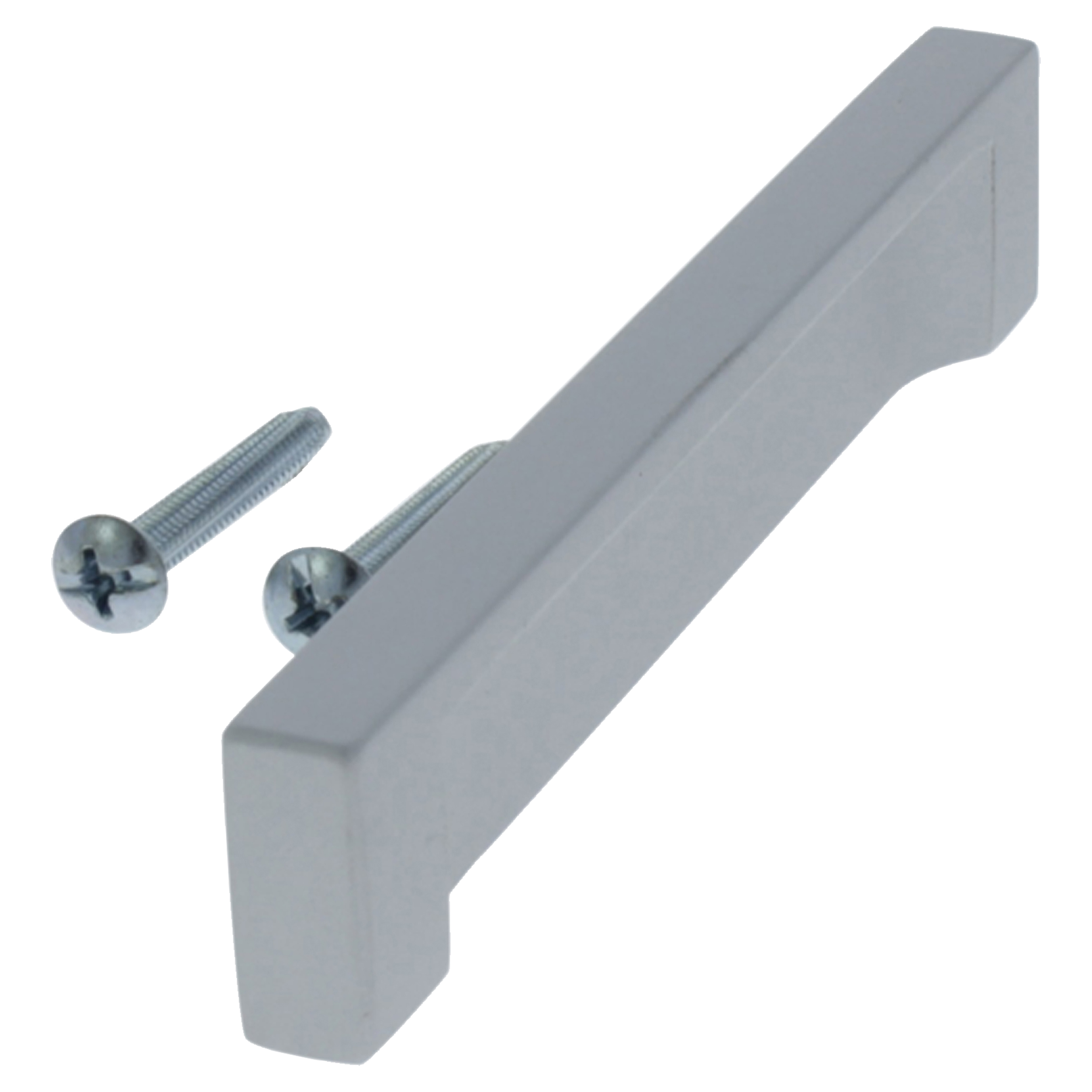 80.601.40 Starx  meubelgreep rechthoekig aluminium 96 mm
