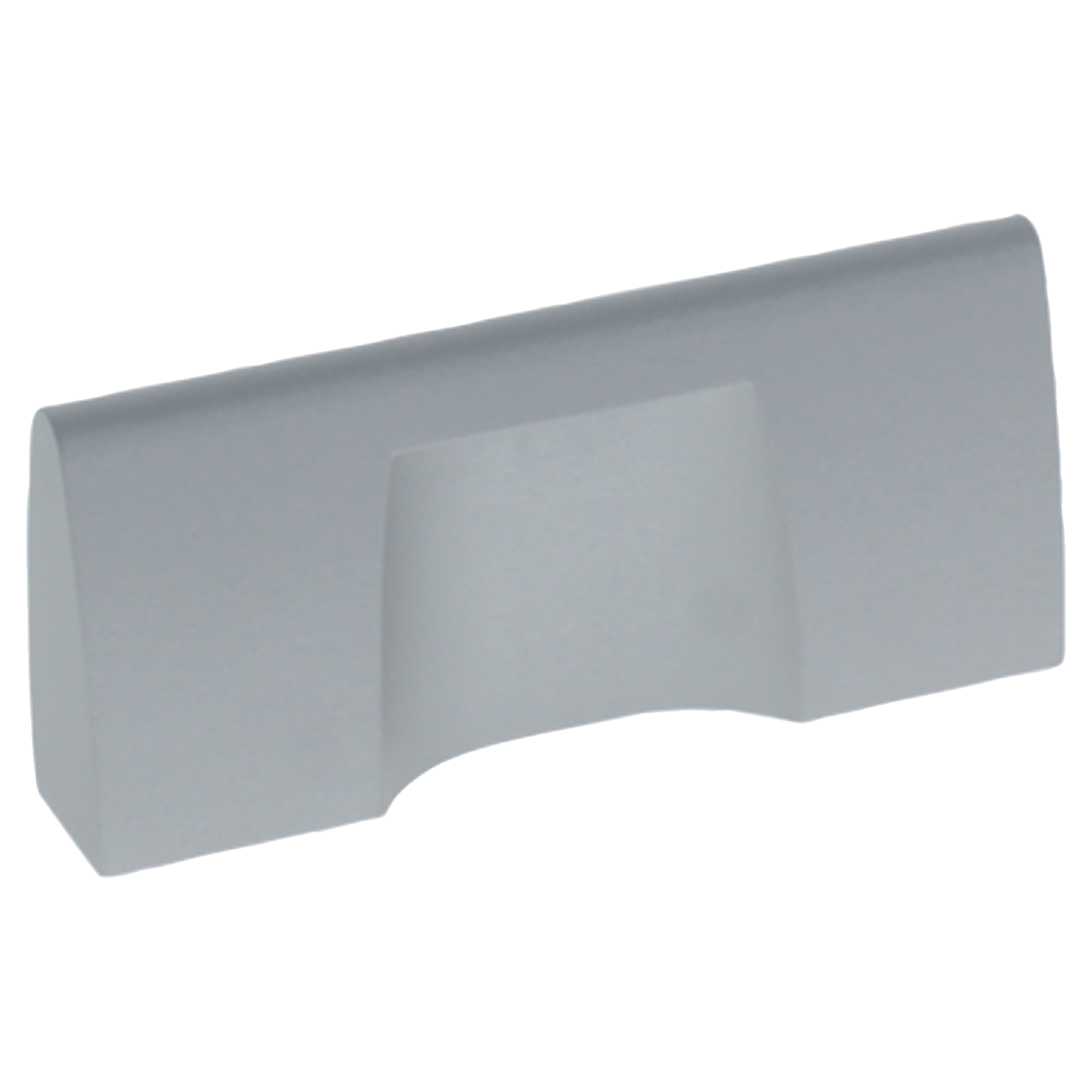 80.601.44 Starx  knop ellips - recht aluminium 32 mm