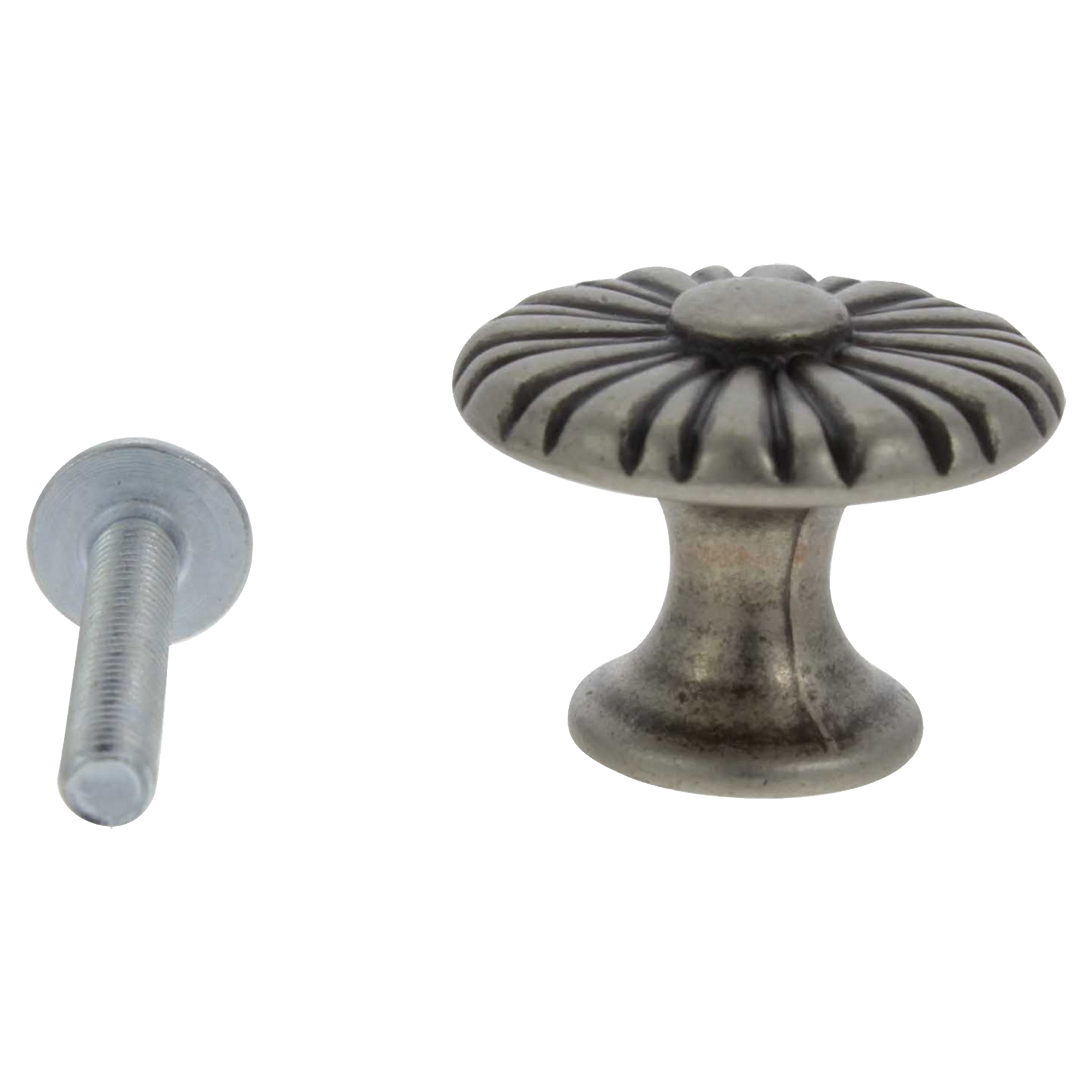 80.601.53 Starx  knop zon grijs 25 mm