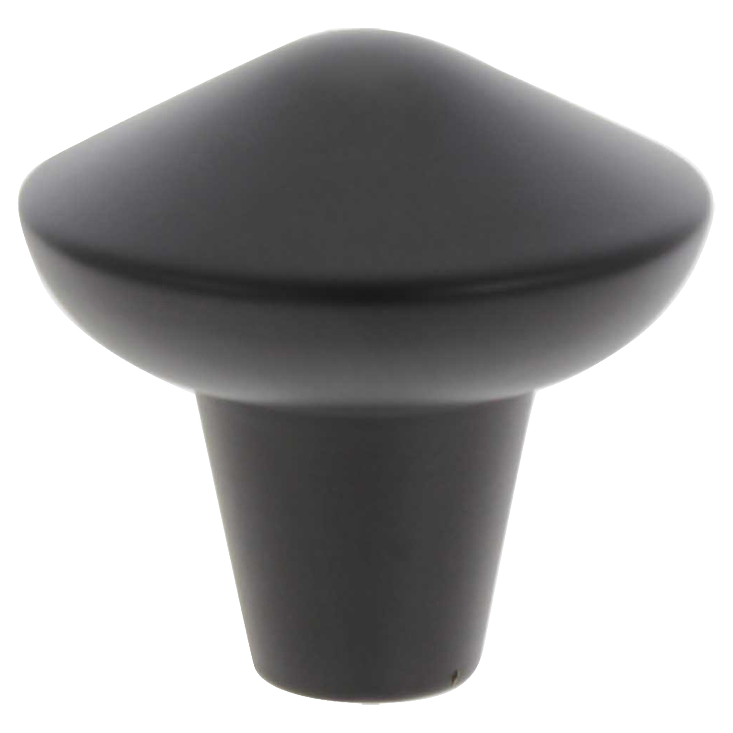 80.601.56 Starx  knop punt - rond zwart 25 mm