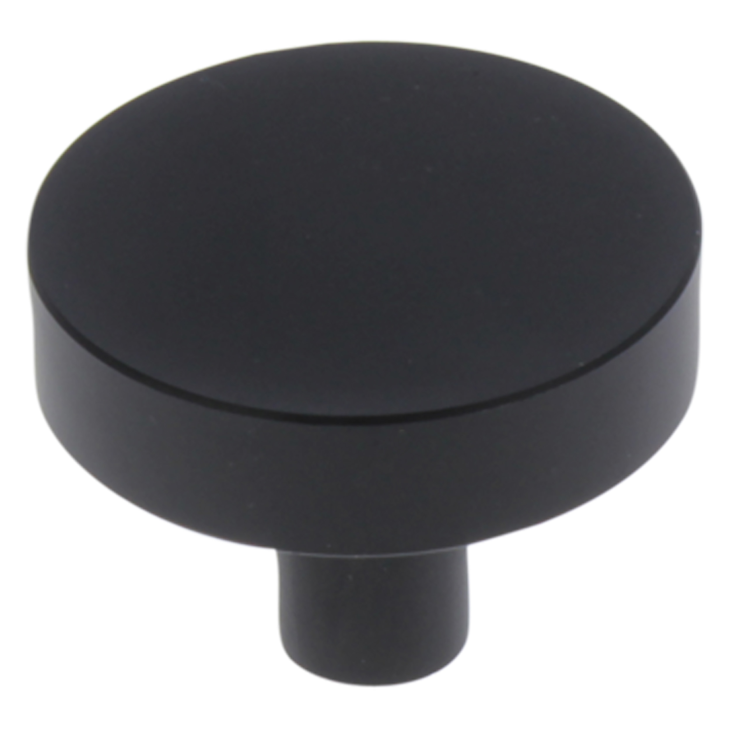80.601.96 Starx  knop vlak - rond zwart 40 mm