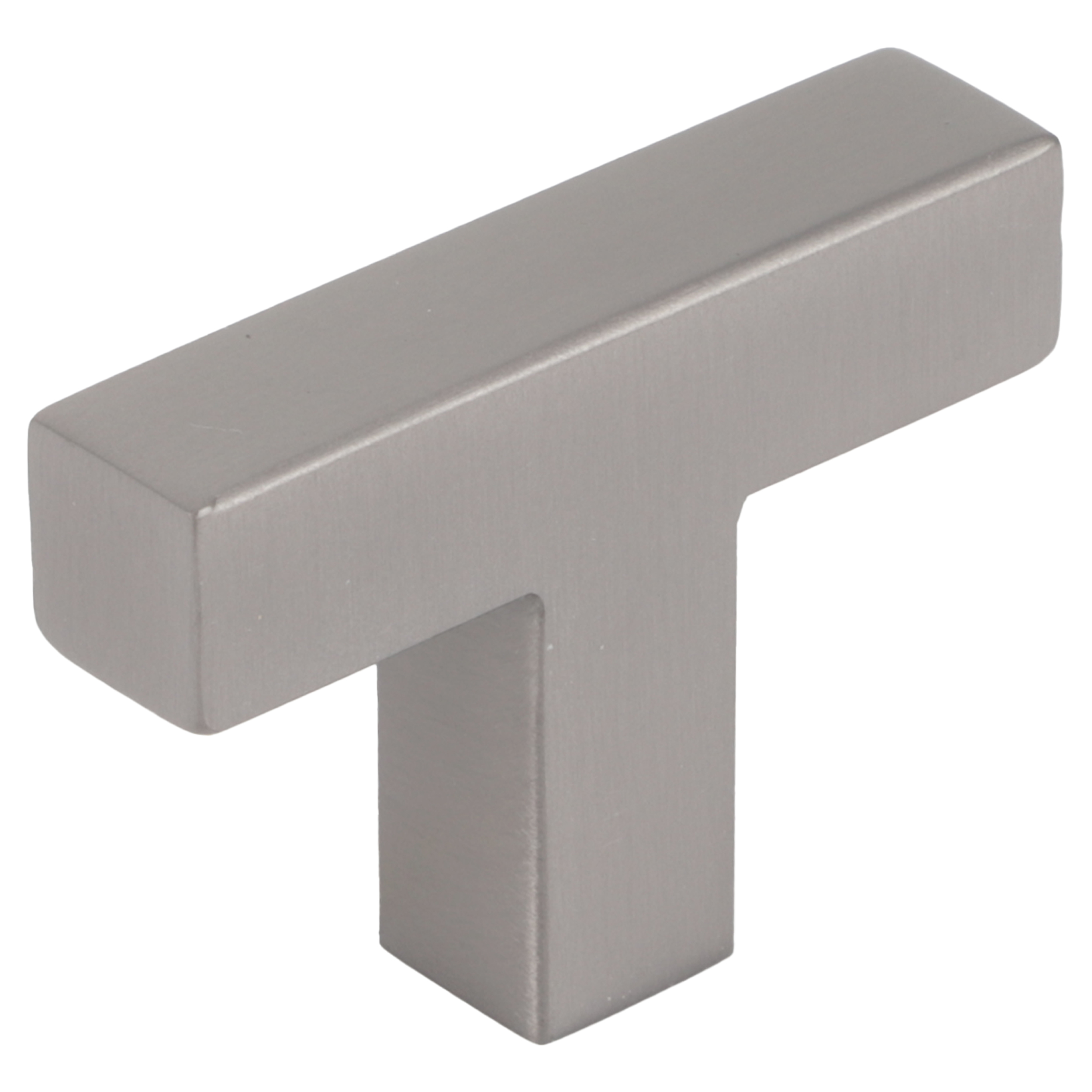 80.602.37 Starx  t-knop vierkant gun metal 12 x 12 x 50 mm